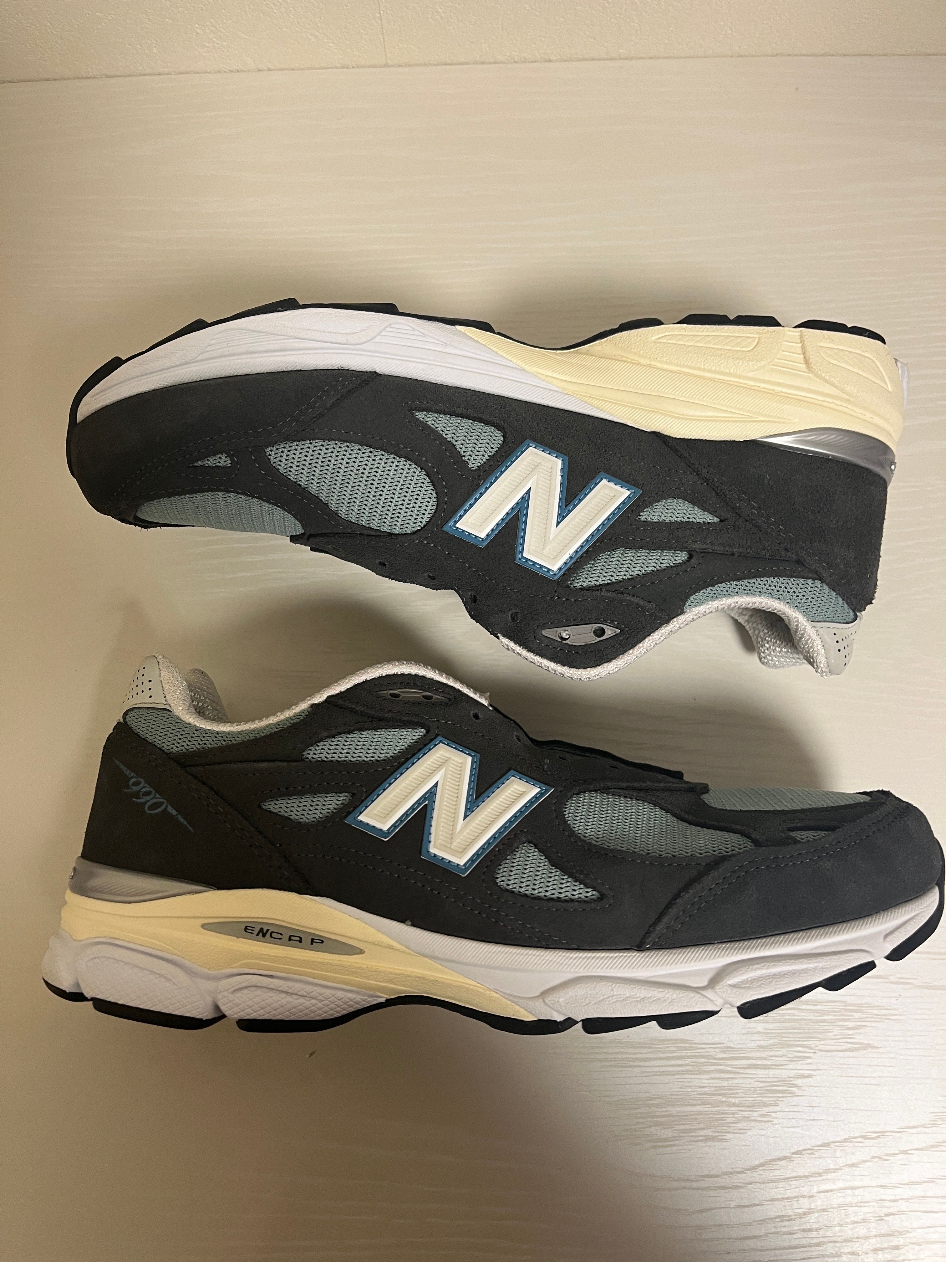 KITH × New Balance 990V3 "Steel Blue"