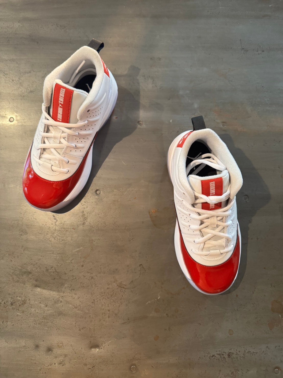 Nike Jordan Max Aura 7 "White/Gym Red/Black/White"