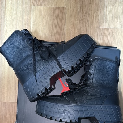 Nike Women's Air Jordan 1 Brooklyn High "Black"