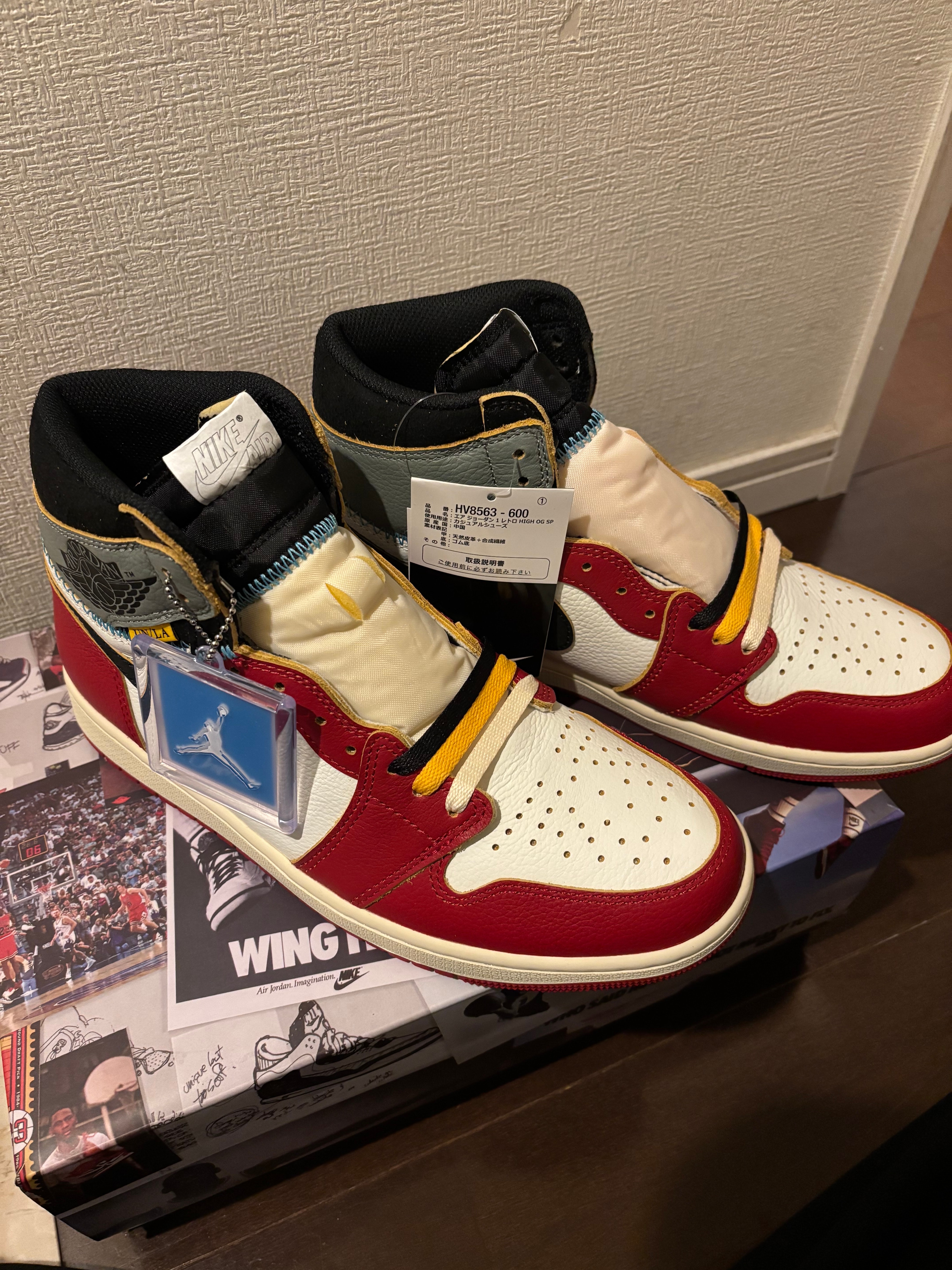 UNION × Nike Air Jordan 1 Retro High OG "Chicago/Shadow"