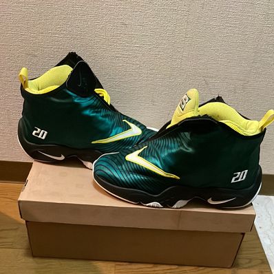 Nike Air Zoom Flight 98 The Glove Sole Collector Sonic Wave "Legion Pine/Tour Yellow"