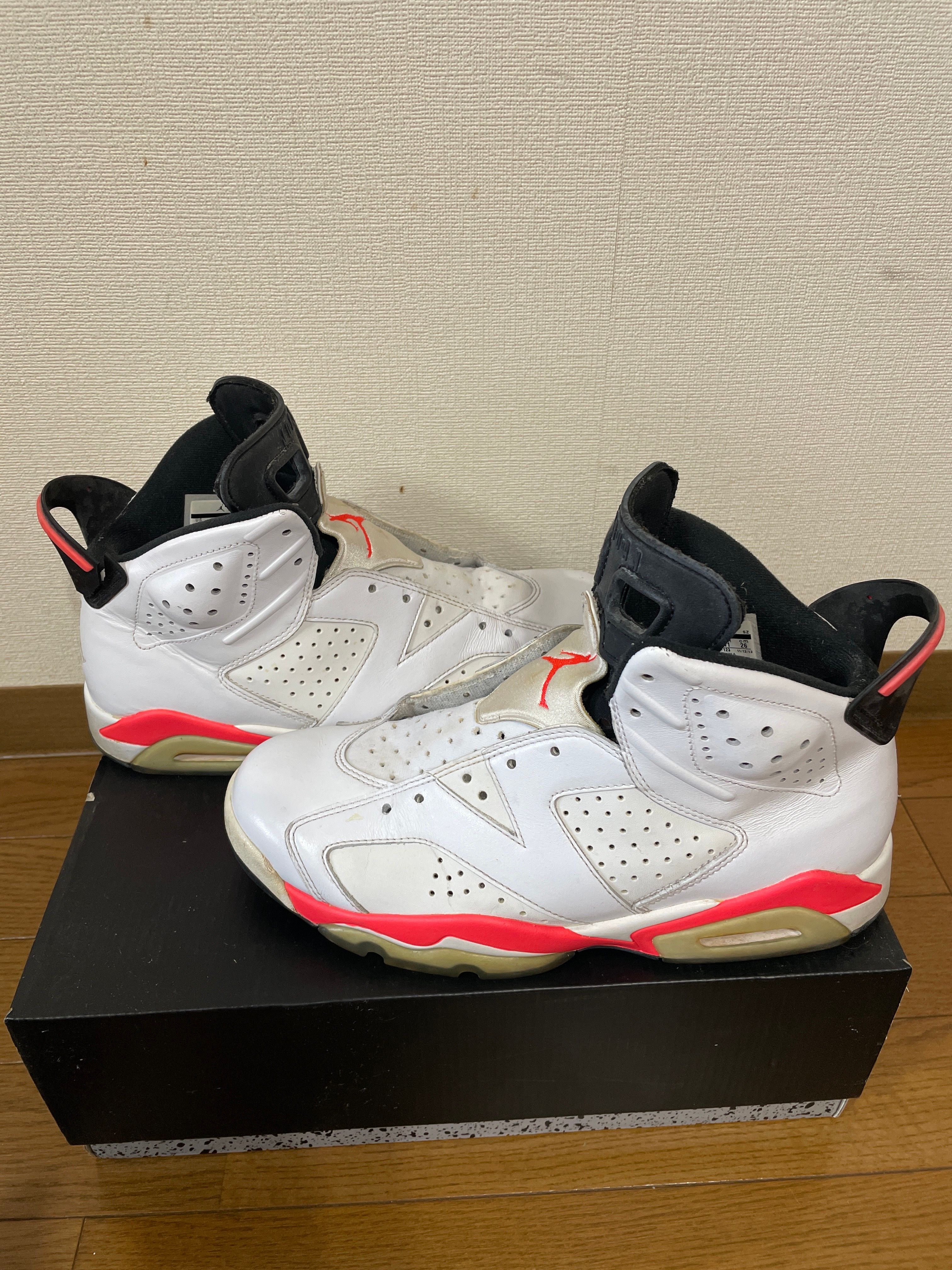 Nike Air Jordan 6 Retro "White / Infra Red" (2014)