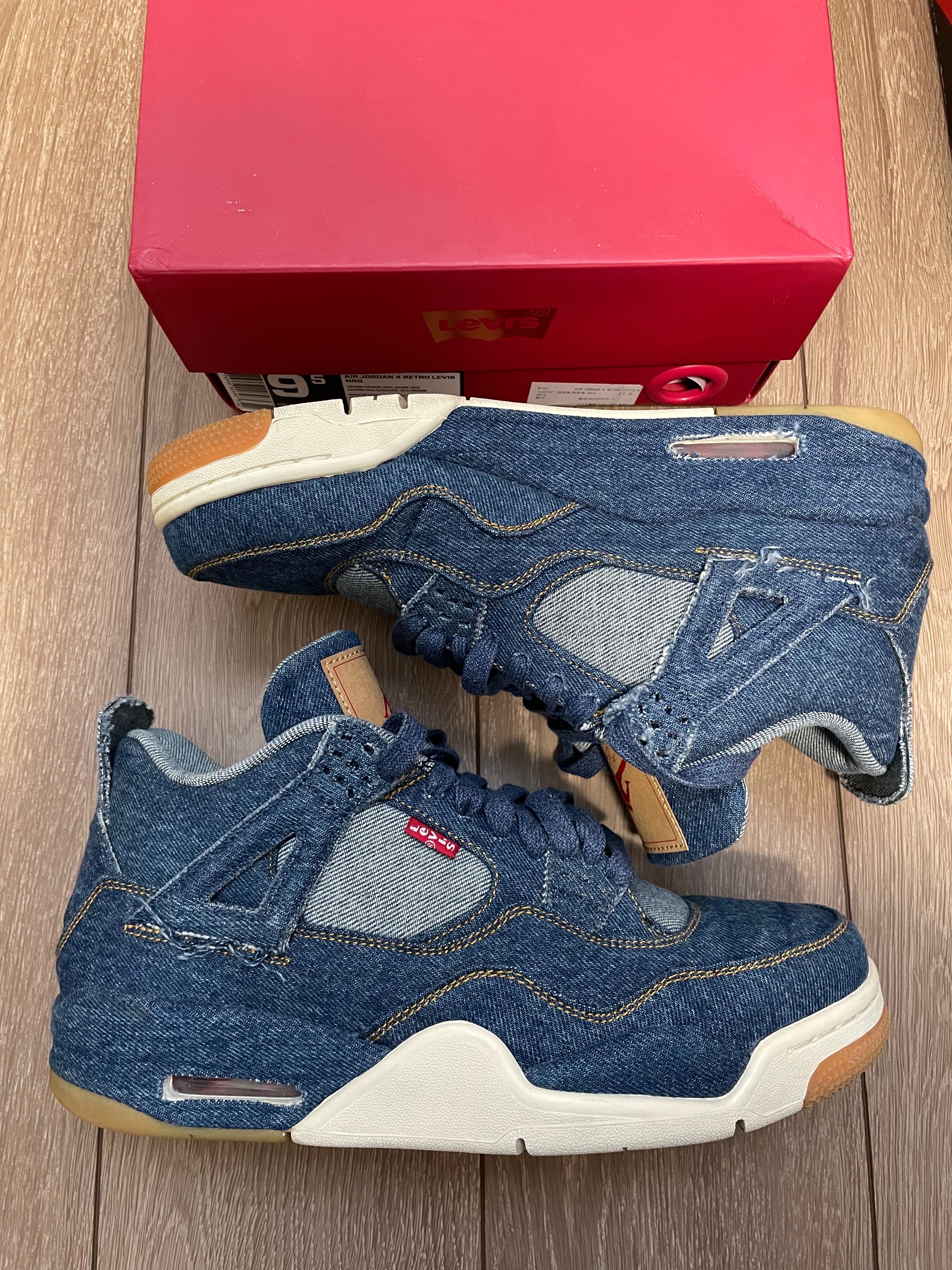 Nike × Levi's Air Jordan 4 "Denim"(タグ:LEVIS®)