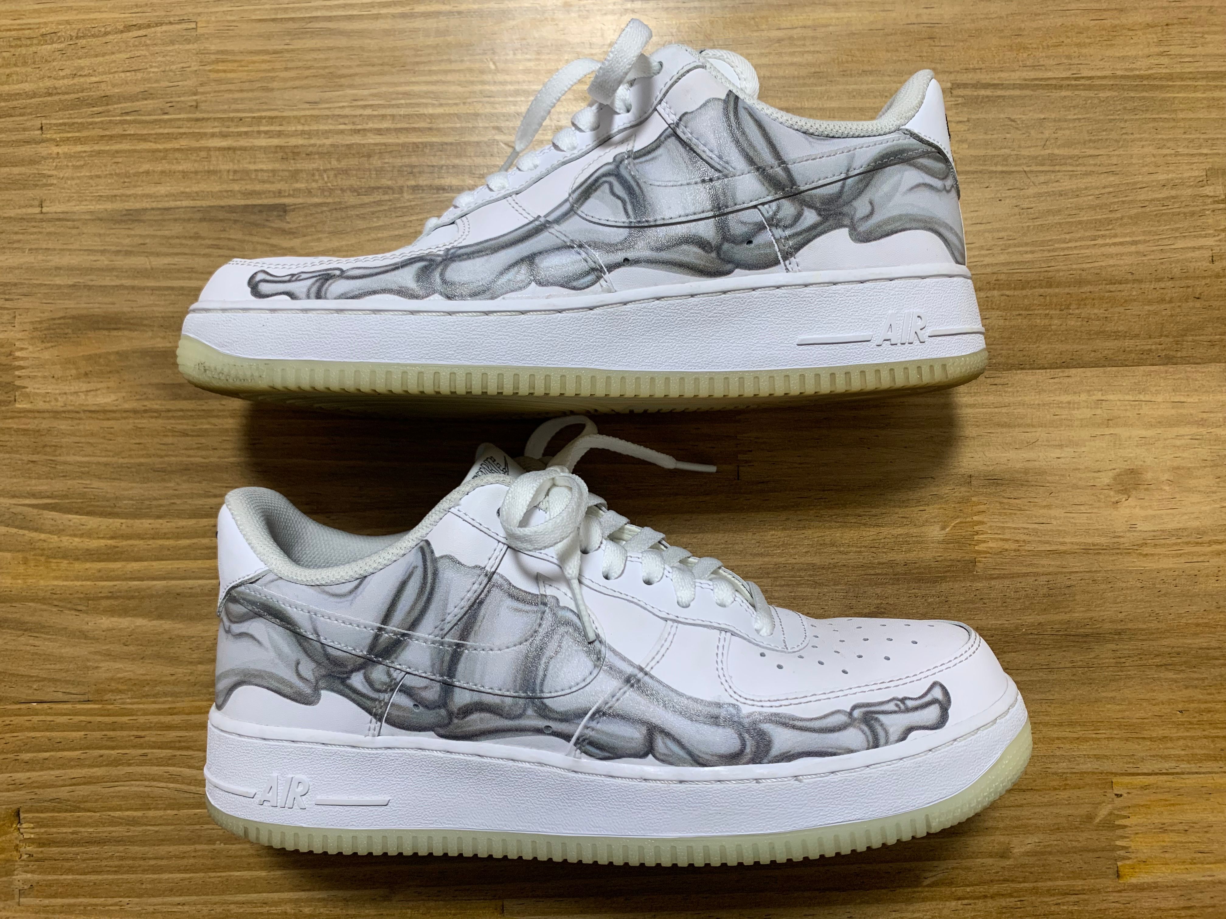 Nike Air Force 1 Low "White Skeleton"
