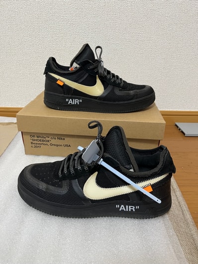Off-White × Nike Air Force 1 Low "Black"