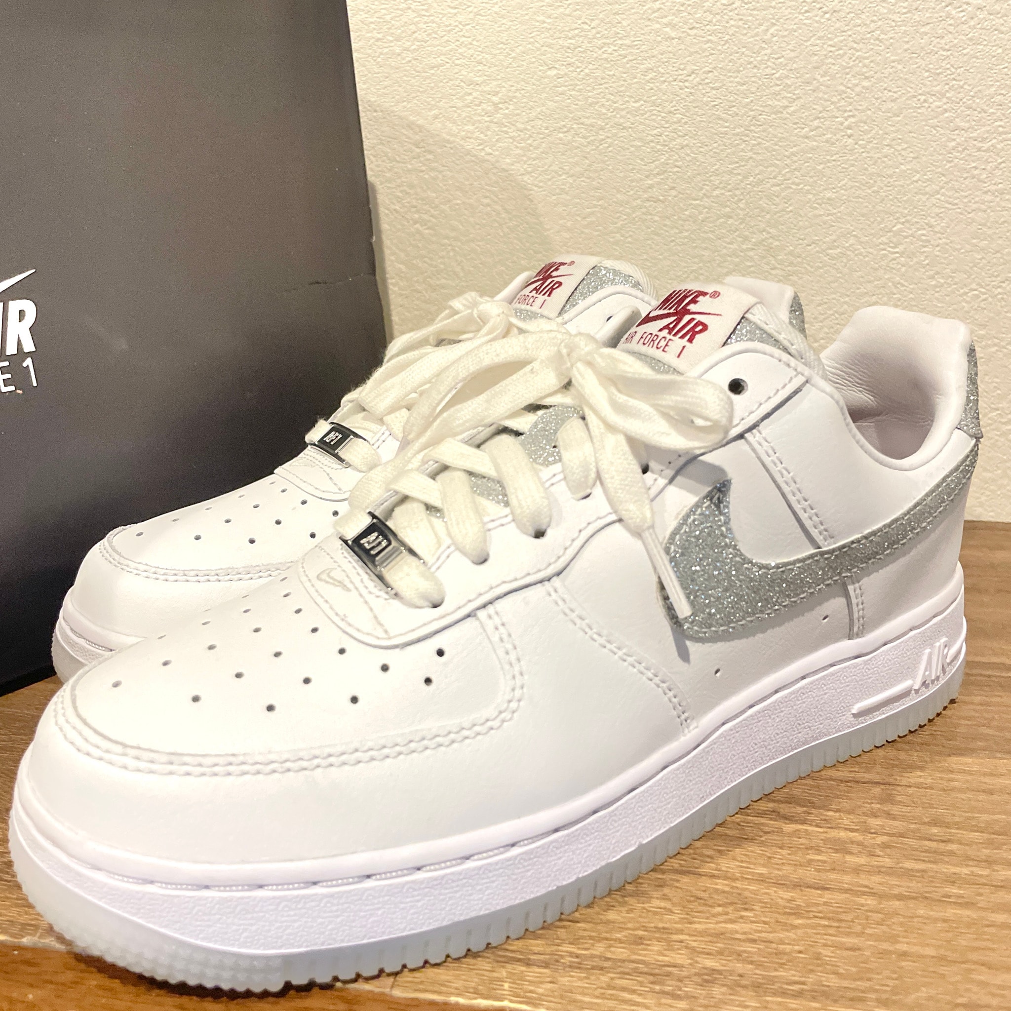 Nike Women's Air Force 1 '07 LX "White/Cool Grey/Multi Color"