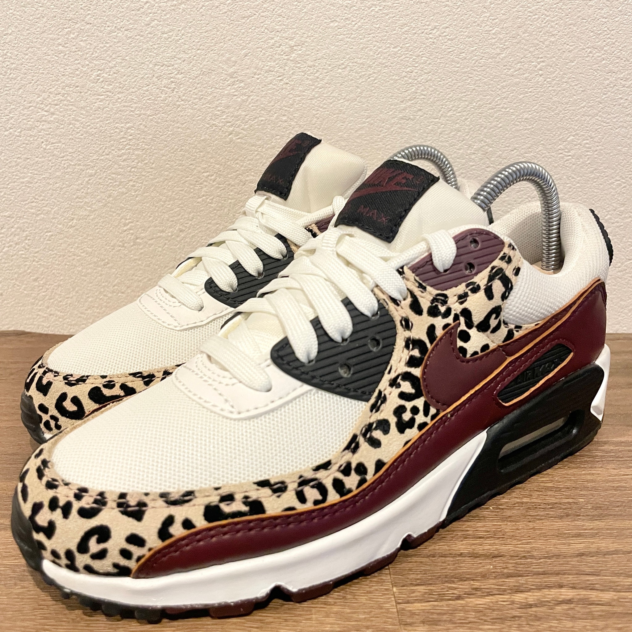 Nike Women's Air Max 90 "Leopard/Burgundy"