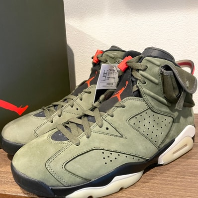 Travis Scott × Nike Air Jordan 6 Retro "Medium Olive"