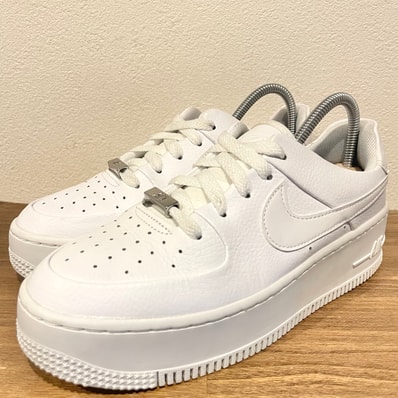Nike Women's Air Force Sage Low "Triple White"