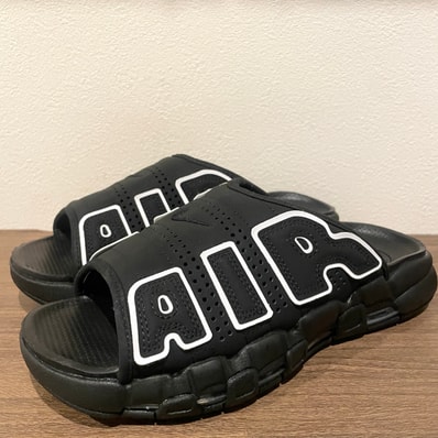 Nike Air More Uptempo Slide "Black" (DV2132-001/DV2137-001)