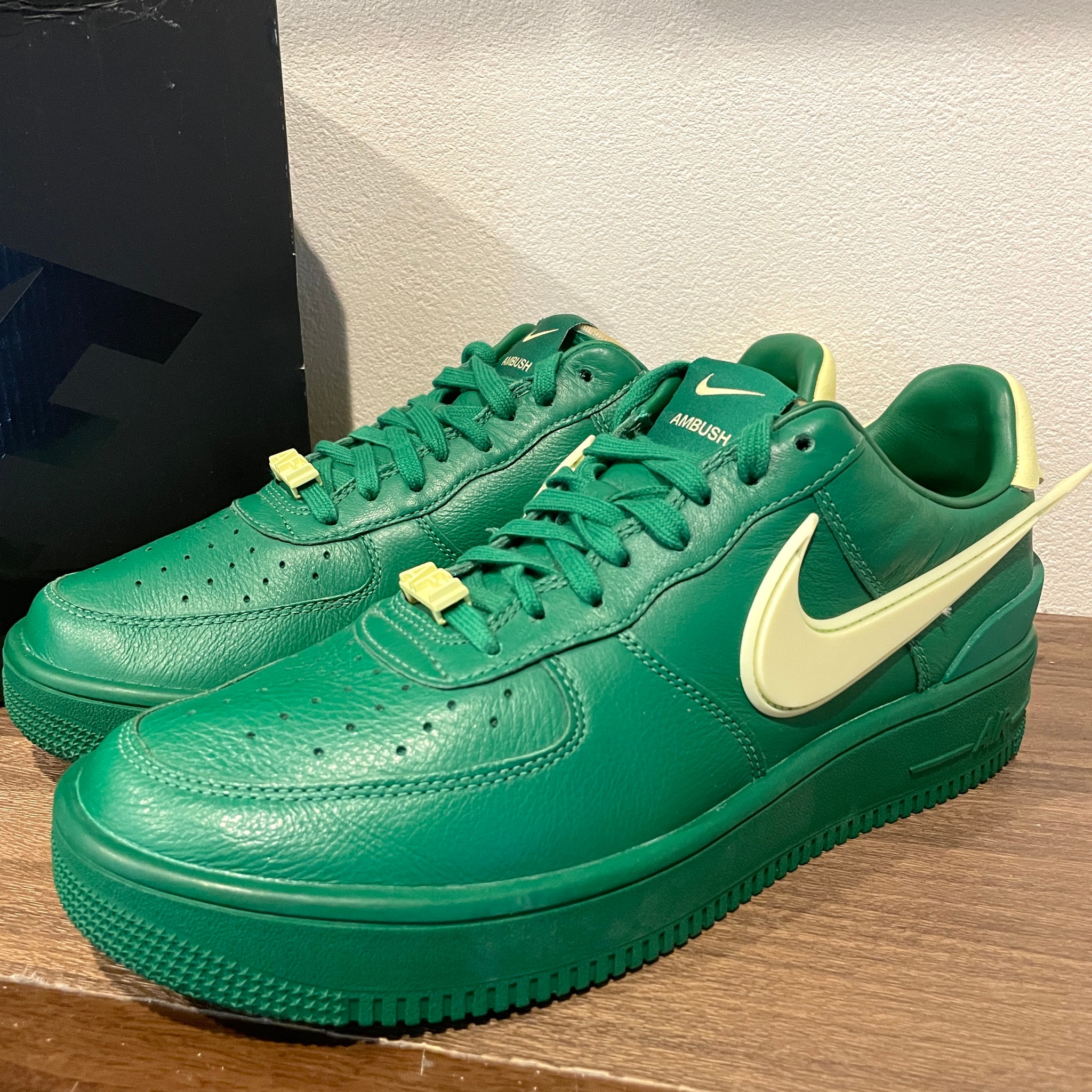 AMBUSH × Nike Air Force 1 Low "Pine Green and Citron"