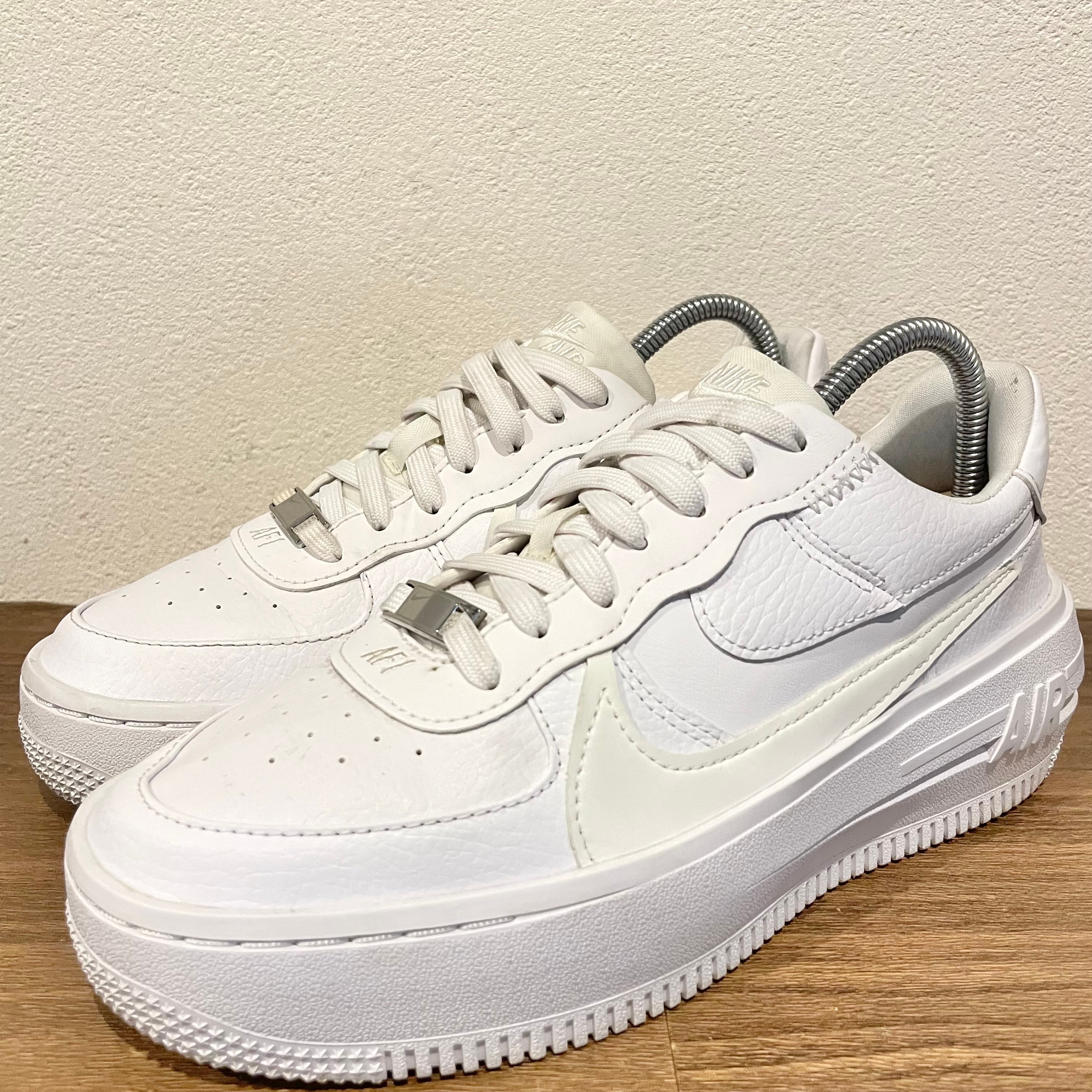 Nike Women's Air Force 1 Low PLT.AF.ORM "White/Summit White/White/White"