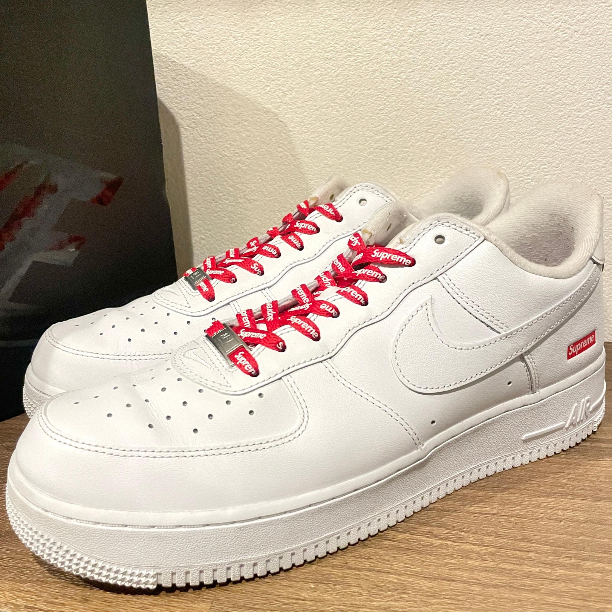 Supreme × Nike Air Force 1 Low "White"