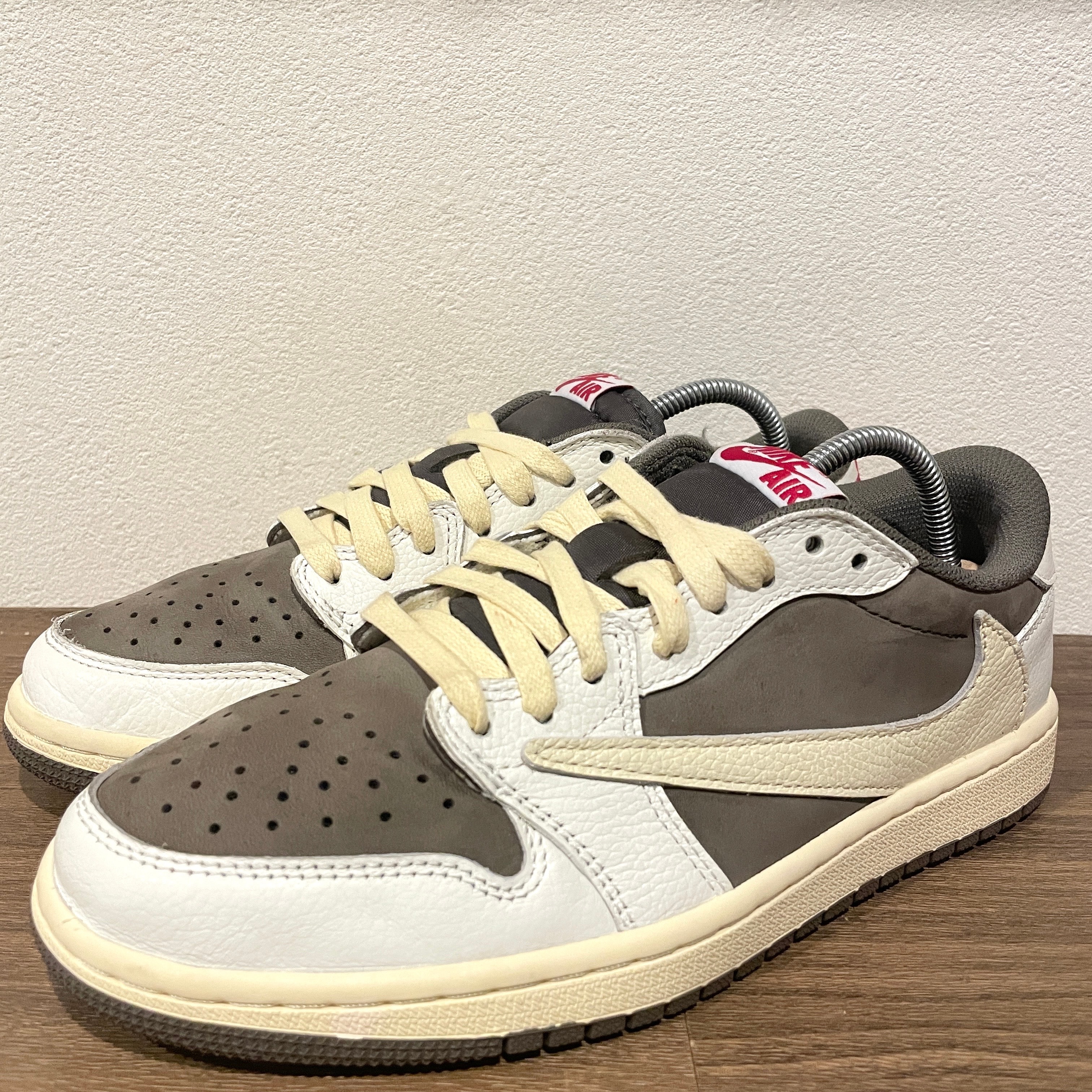 Travis Scott × Nike Air Jordan 1 Low OG SP "Reverse Mocha/Sail and Ridgerock"