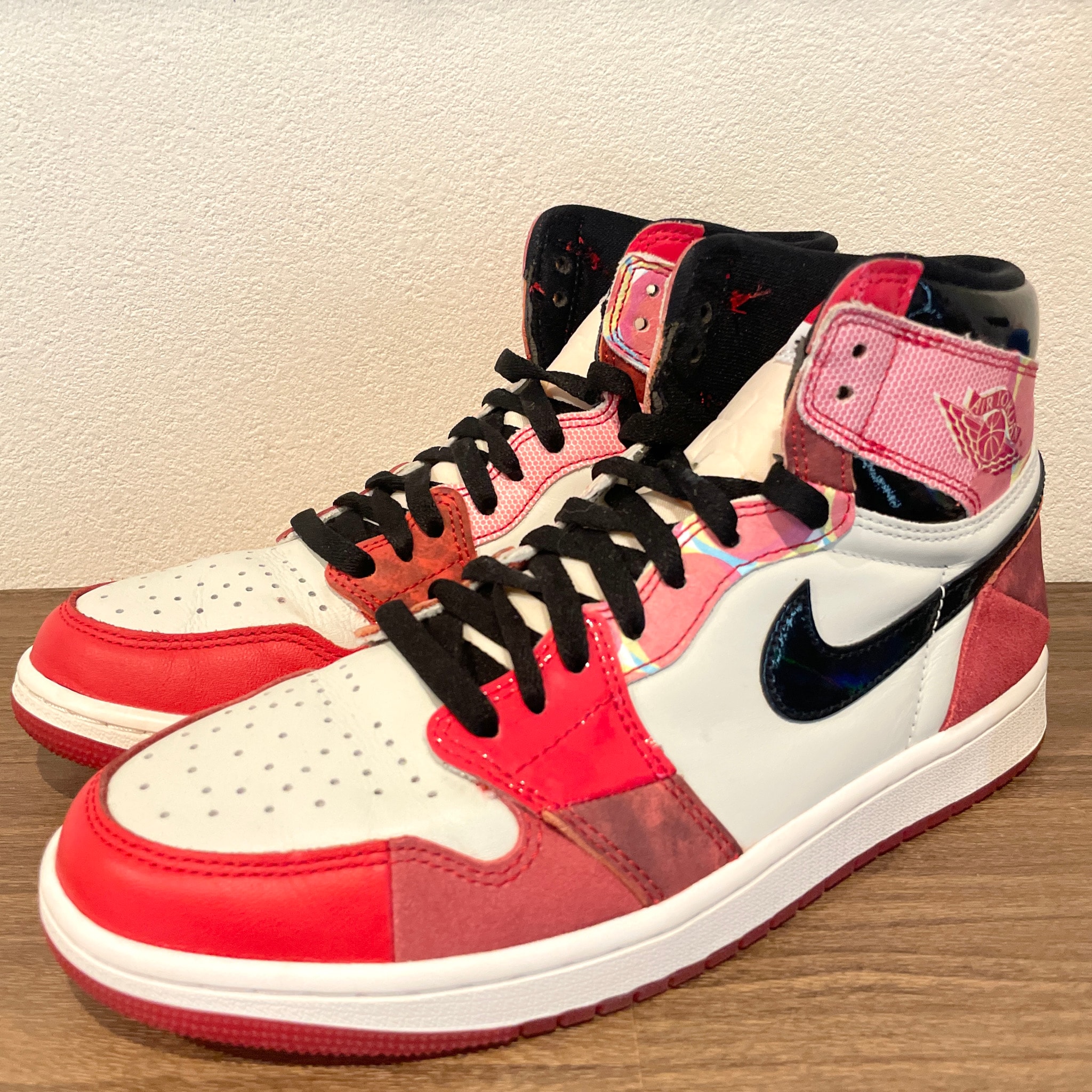 Spider-Man × Nike Air Jordan 1 Retro High OG SP "Spider-Man: Across the Spider-Verse/University Red"