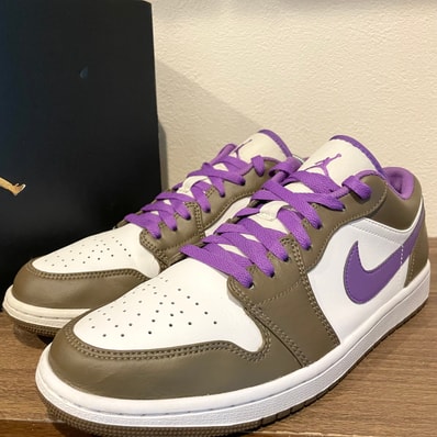 Nike Air Jordan 1 Low "Brown and Purple"