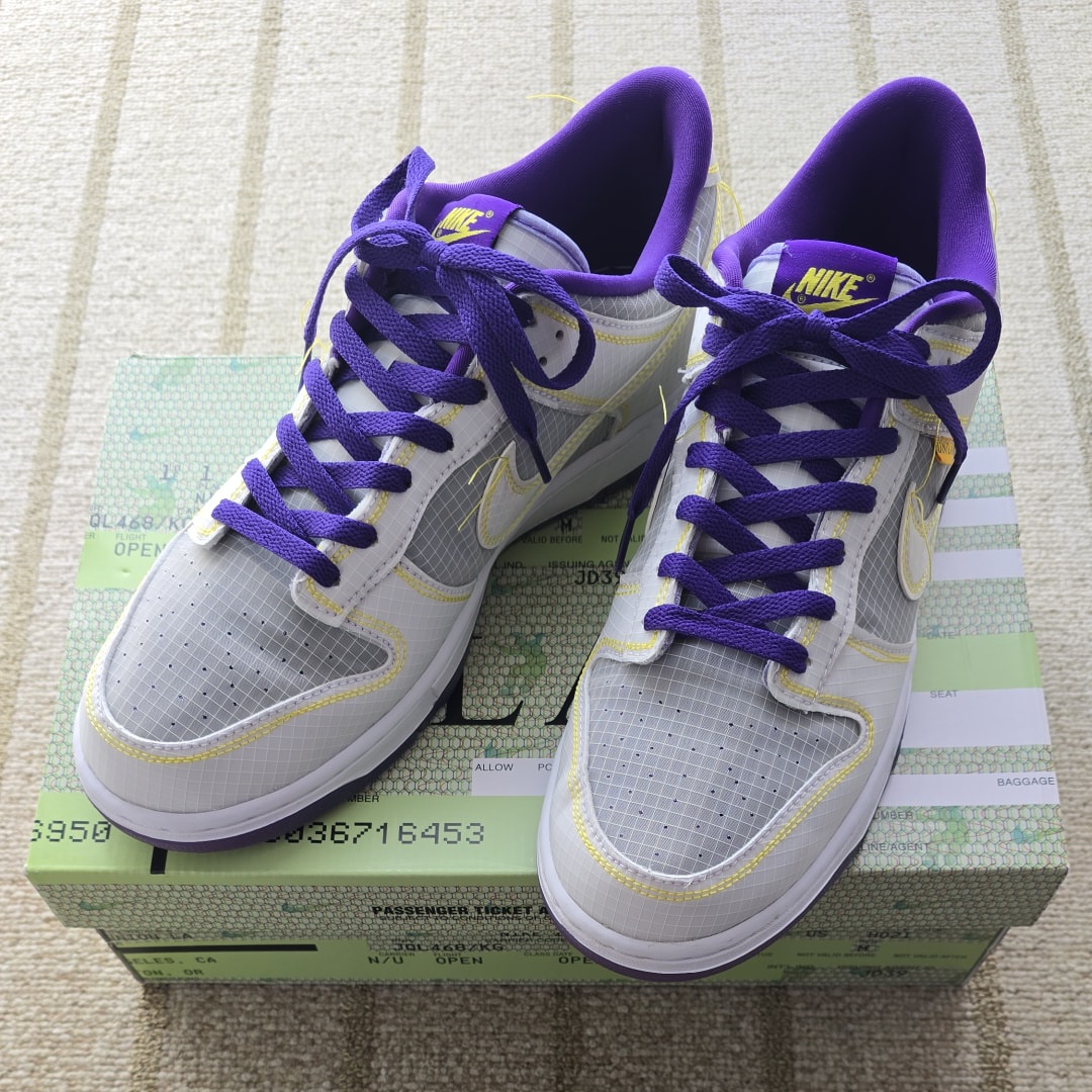 UNION × Nike Dunk Low "Court Purple"