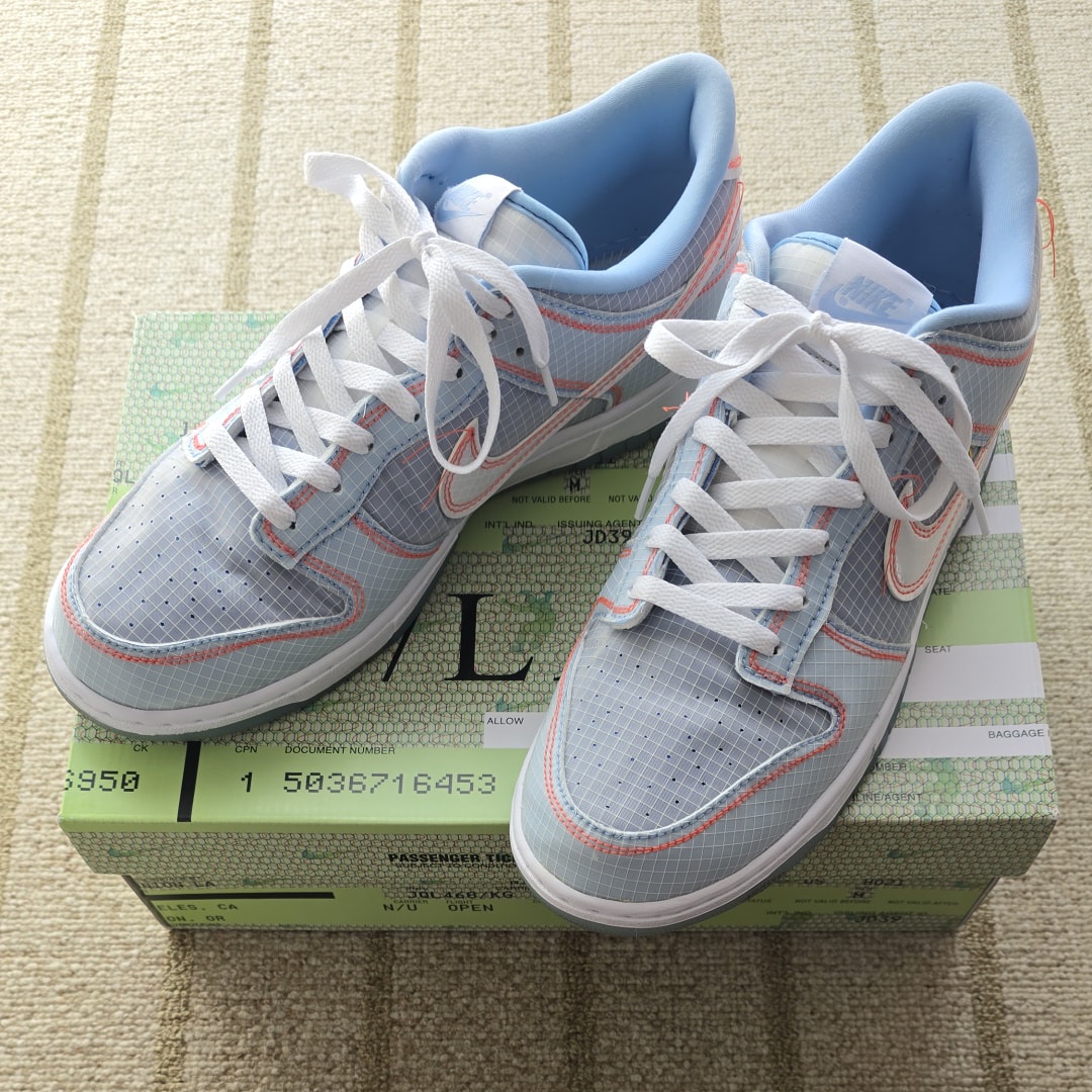 ユニオン × ナイキ ダンク ロー "アルゴン"