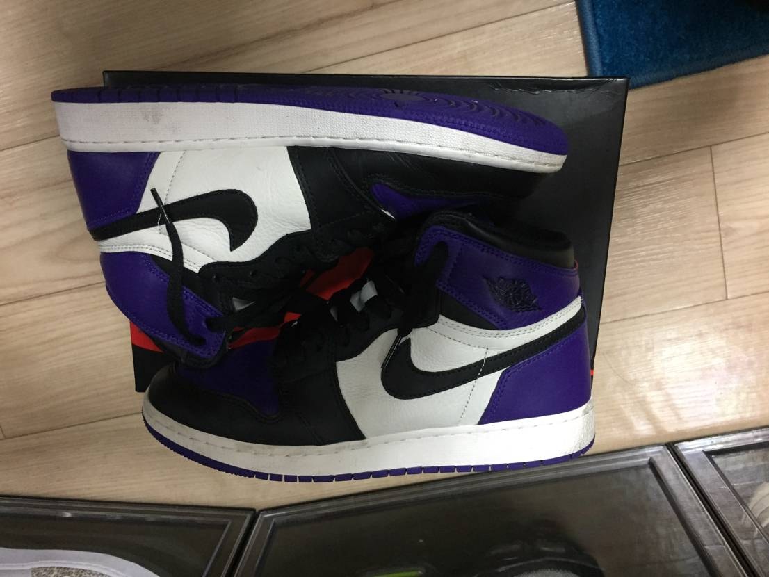 Nike Air Jordan 1 Retro High OG "Court Purple" (2018)