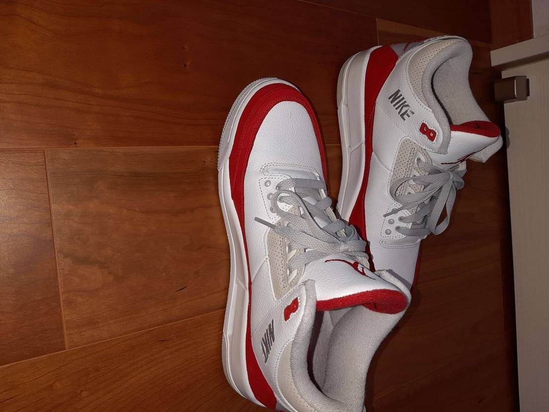 Nike Air Jordan 3 Retro "Tinker White/University Red"
