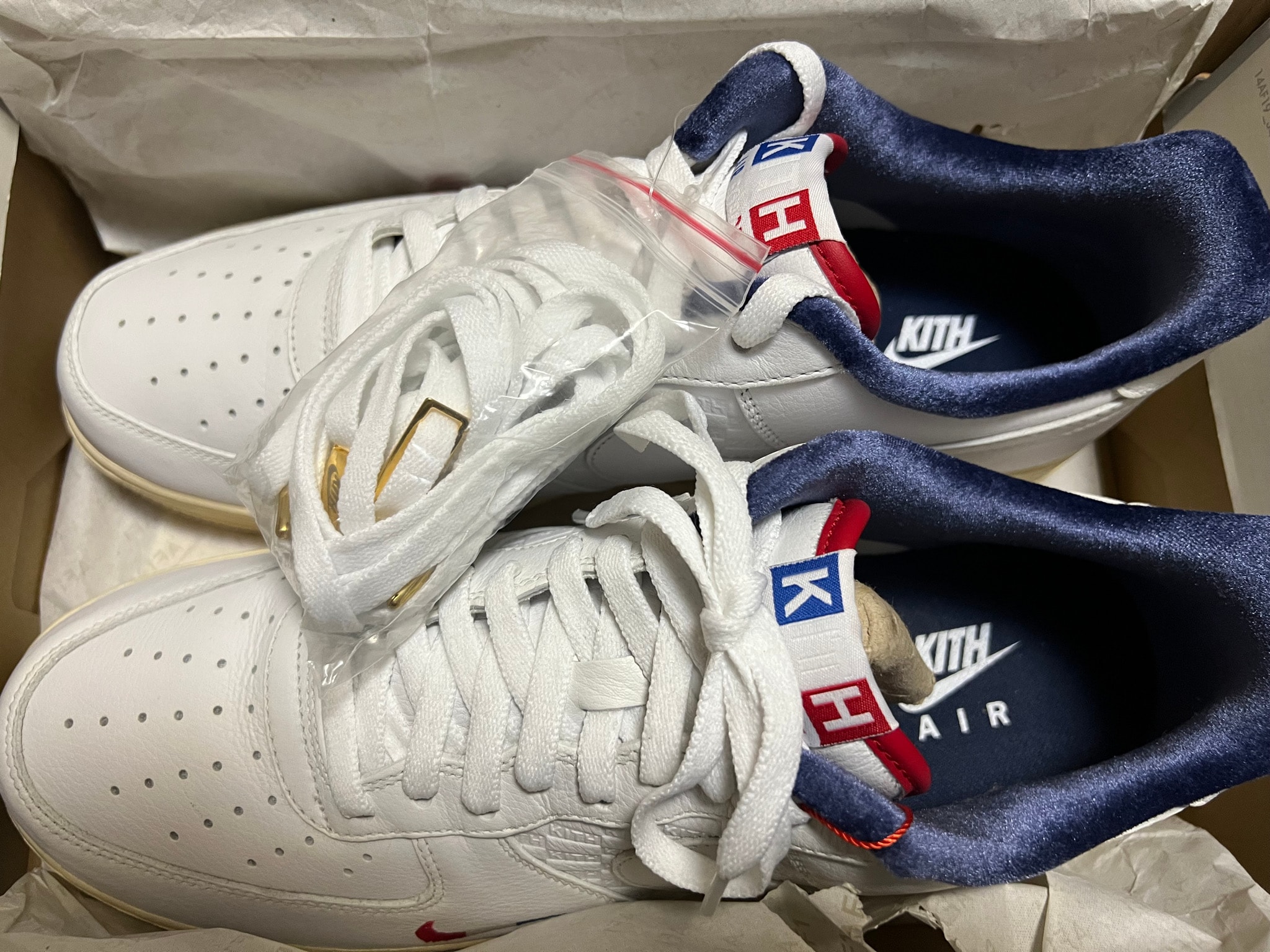 Kith × Nike Air Force 1 Low "France"