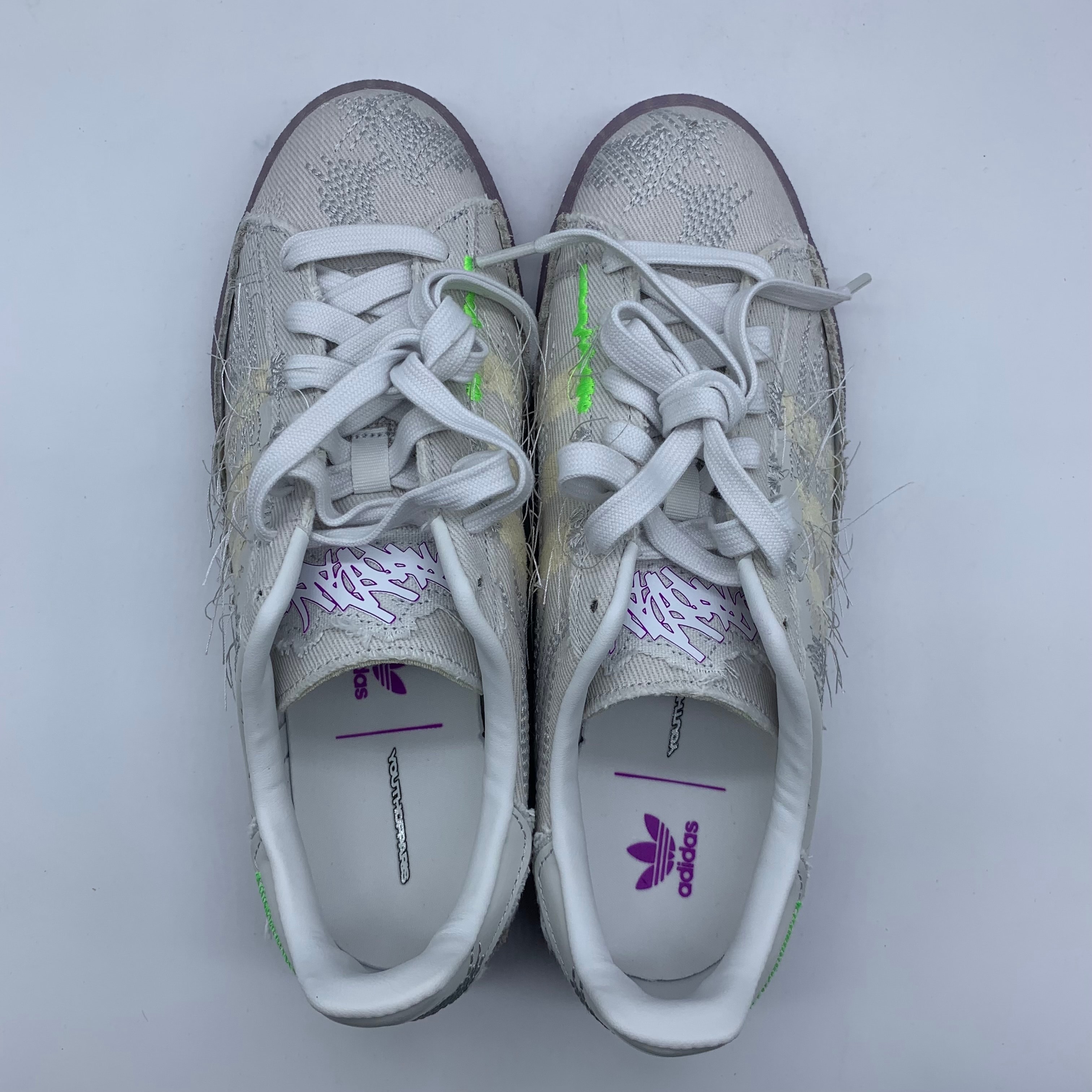 Youth of Paris × adidas Campus "Crystal White"