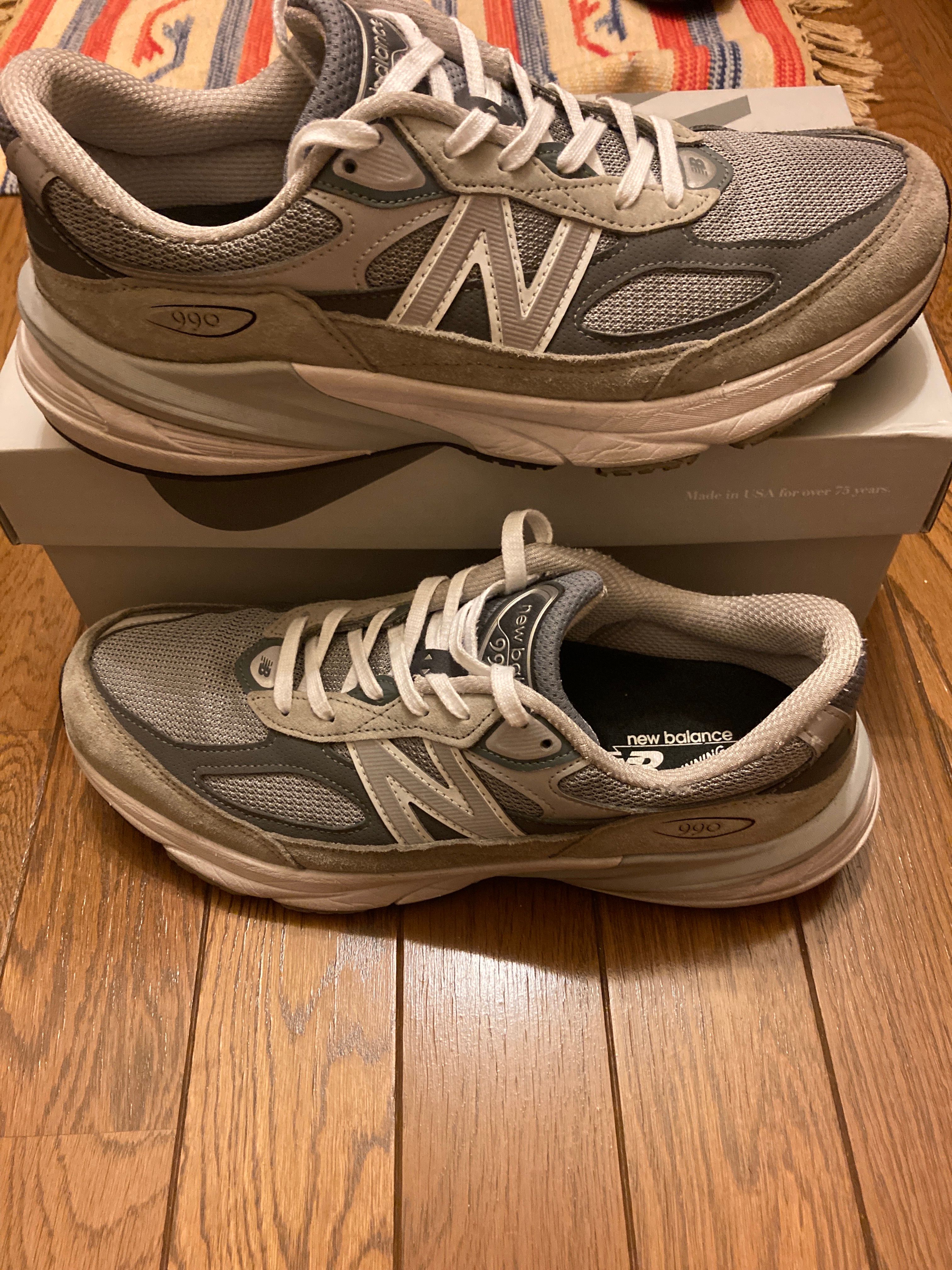 New Balance 990V6 "Gray" (Heel Logo NB)