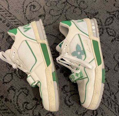 LOUIS VUITTON TRAINER LINE SNEAKER VEIL "Green"