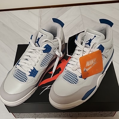 Nike Air Jordan 4 Retro "Industrial Blue"