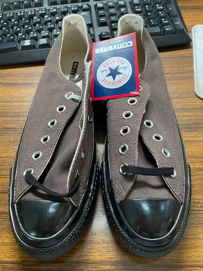 Converse All Star Aged Blackbottom OX "Brown"