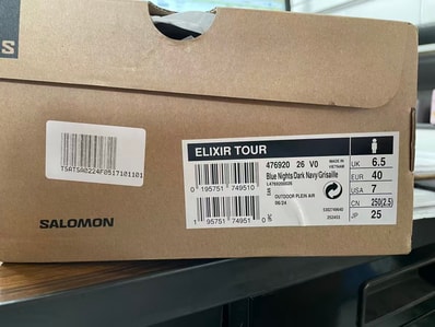 Salomon Elixir Tour Waterproof "Dark Navy/Blue Nights/Grisaille"