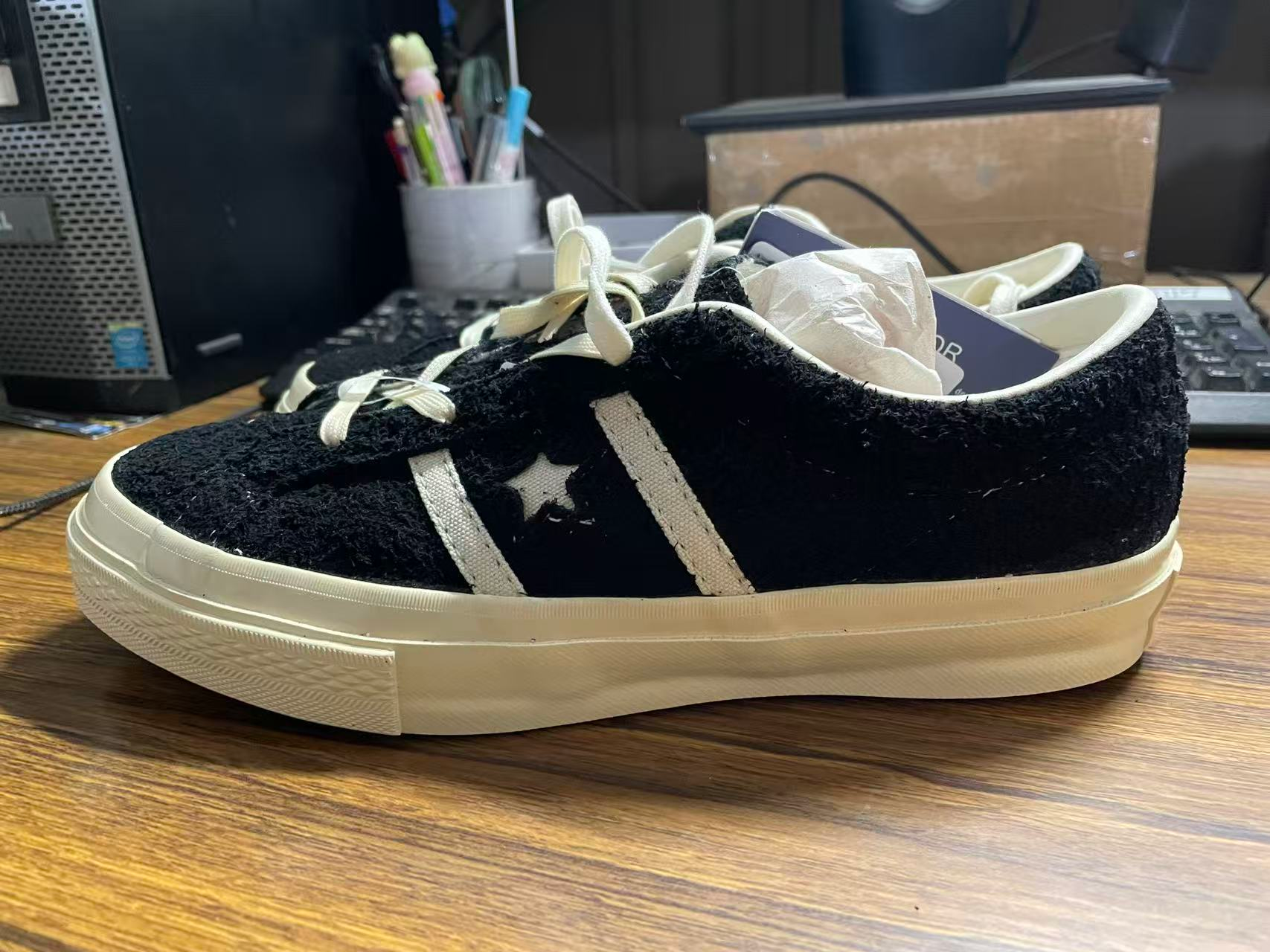 Converse Star&Bars US Suede "Black"