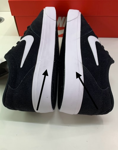 Nike Charge Suede "Black/Black/White"