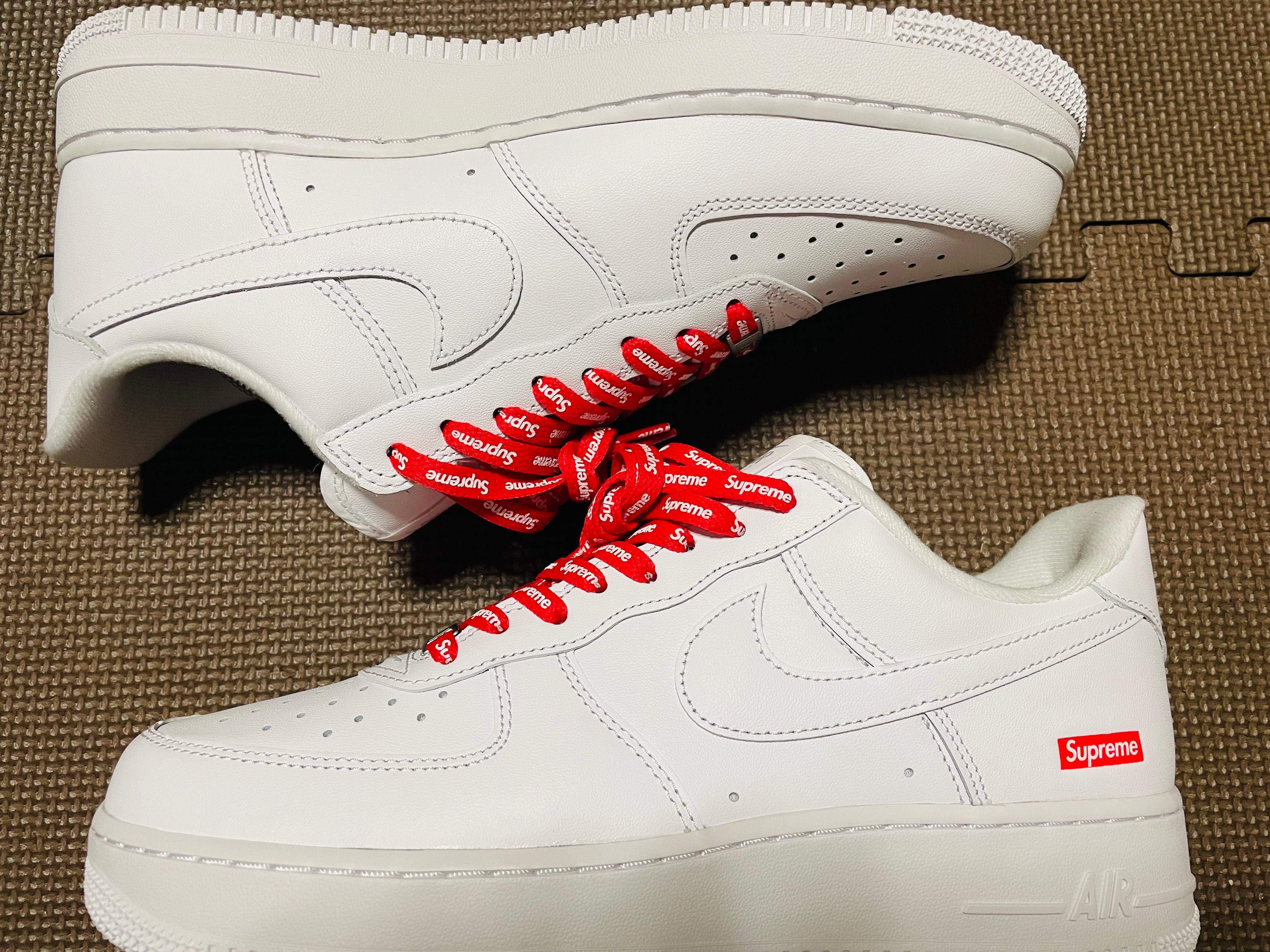 Supreme × Nike Air Force 1 Low "White"