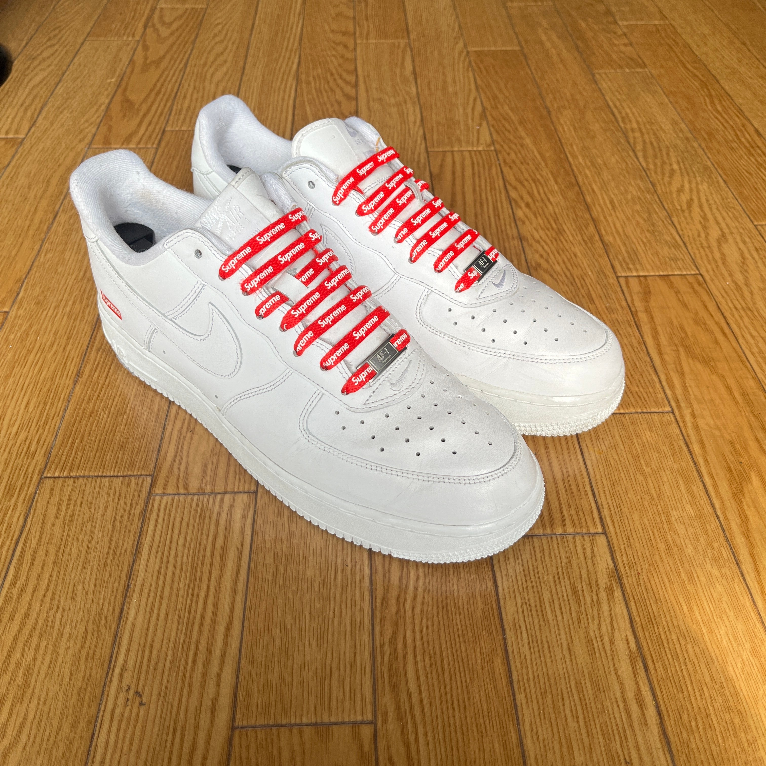 Nike Air Force 1 Supreme ホワイト28.5 Size28.5cm SUPREME 