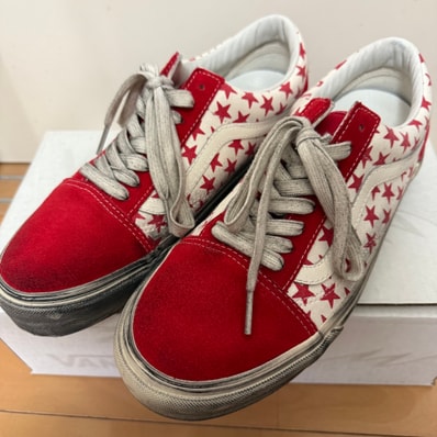 Bianca Chandon × Vault by Vans Old Skool VLT LX "Red/White"