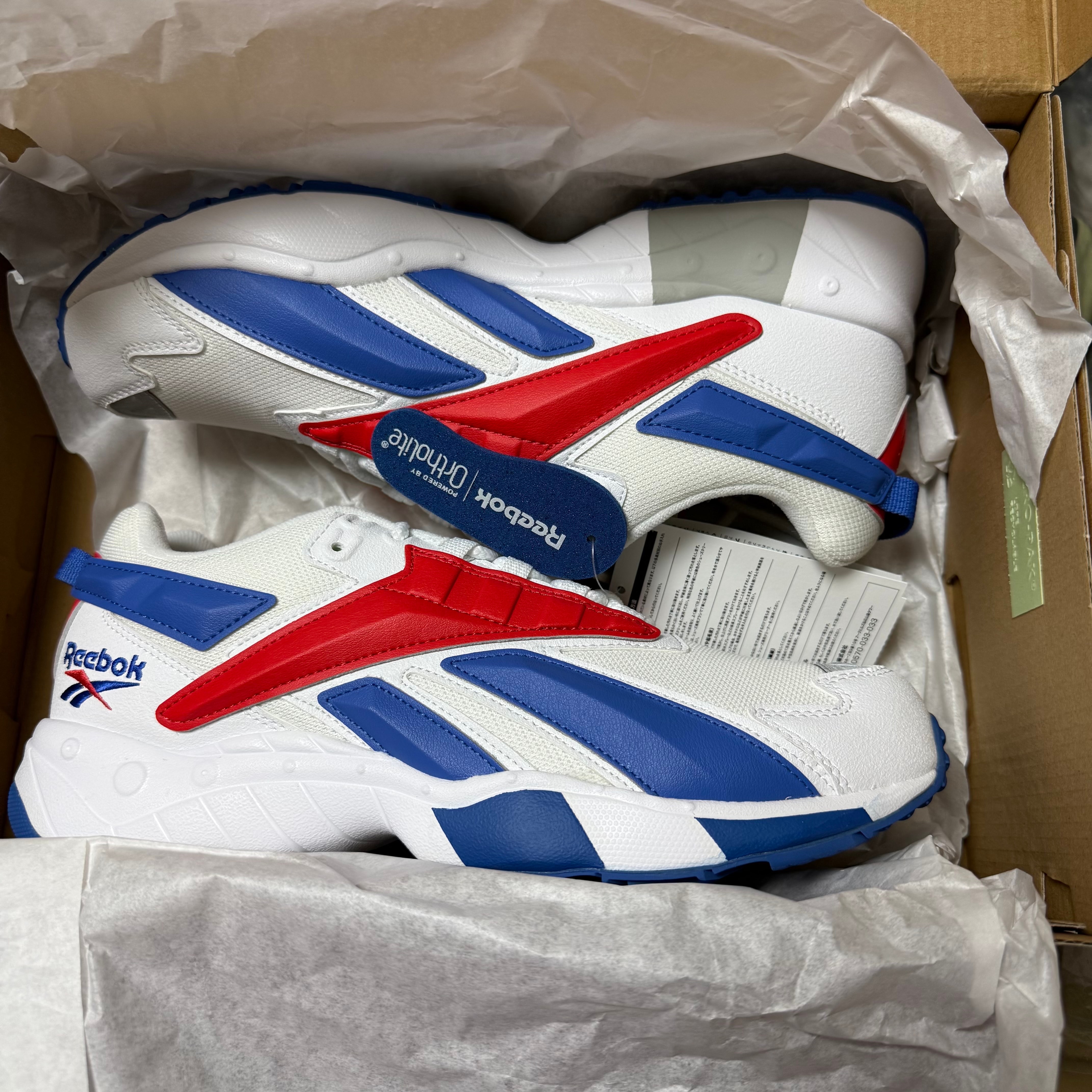 Reebok Interval 96 "White/Blue Red"       