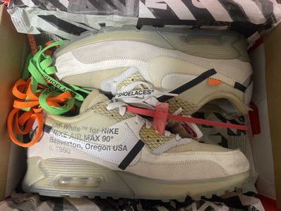 Off-White × Nike Air Max 90 "The 10/Sail"