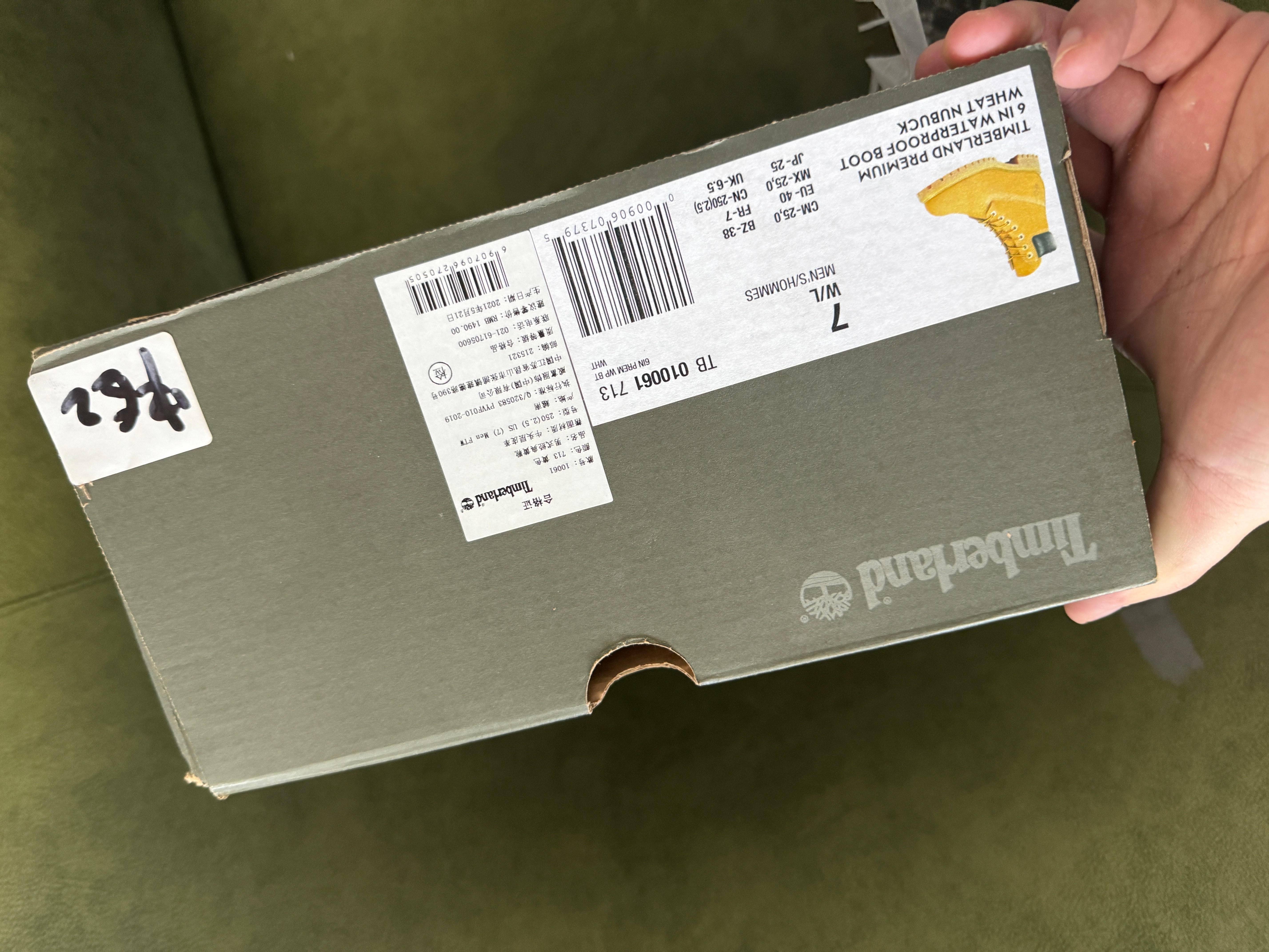 Timberland 6inch Premium Waterproof Boot "Wheat" (TB010061713/TB110061713)
