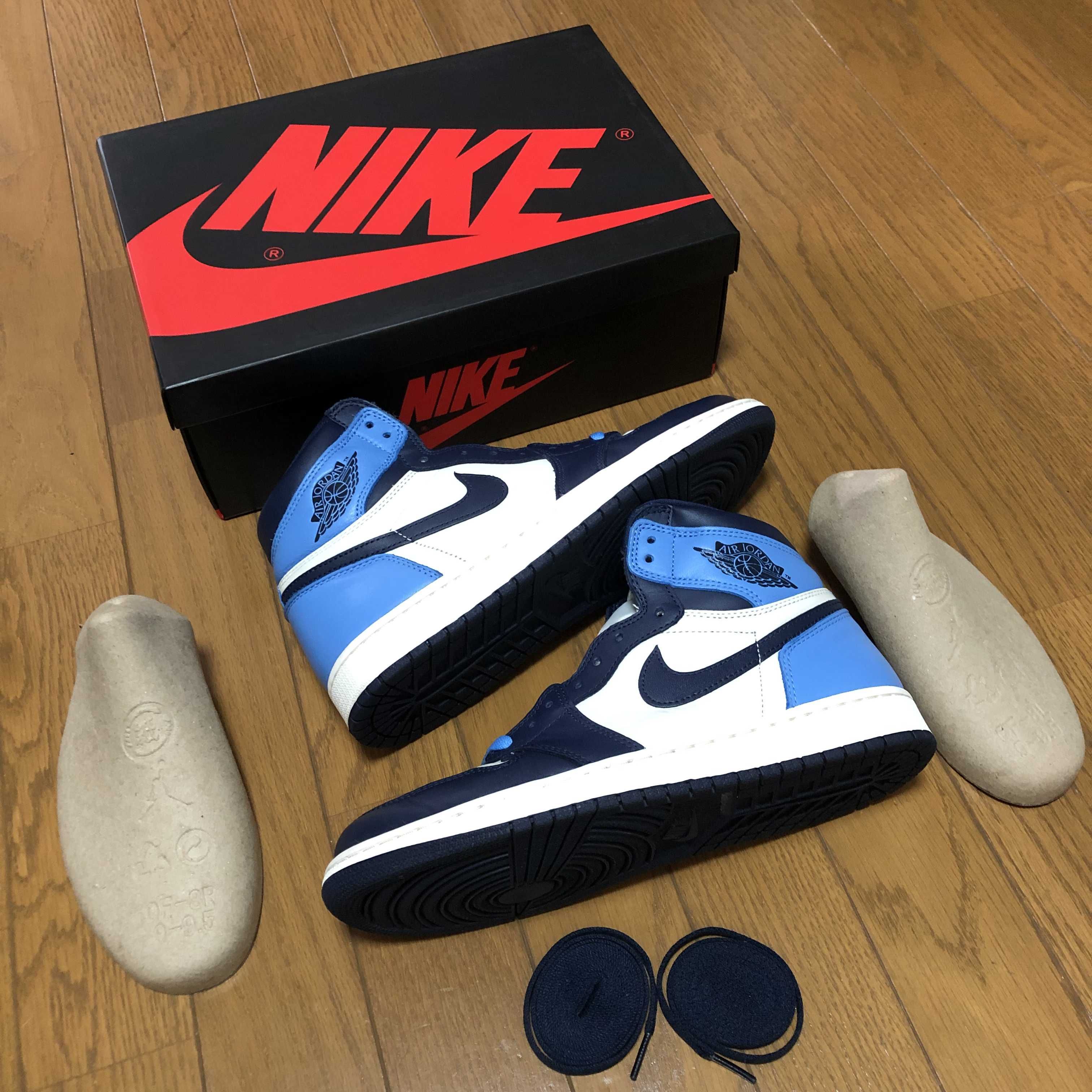Nike Air Jordan 1 Retro High OG "Obsidian/University Blue"