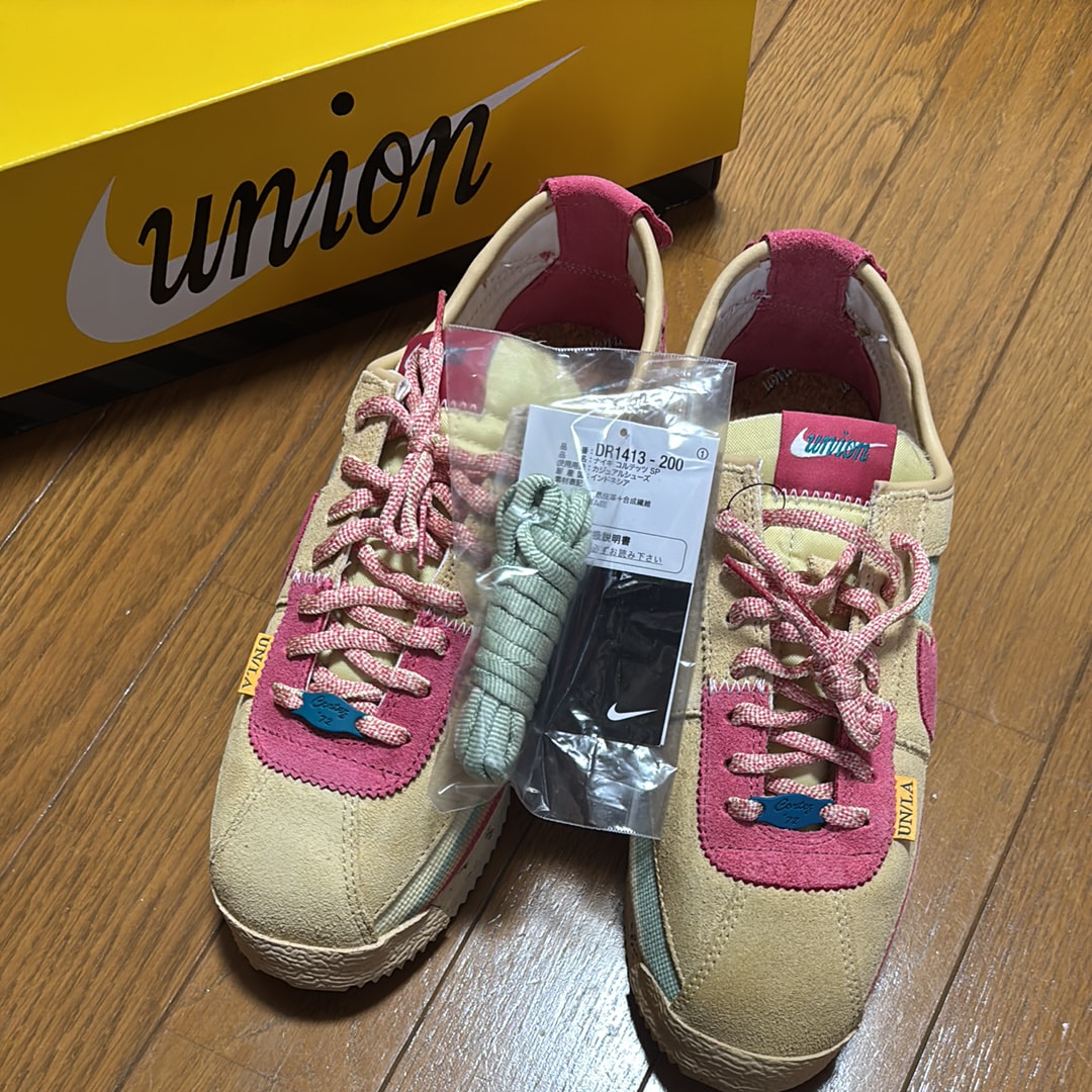 UNION × Nike Cortez "Red/Beige"
