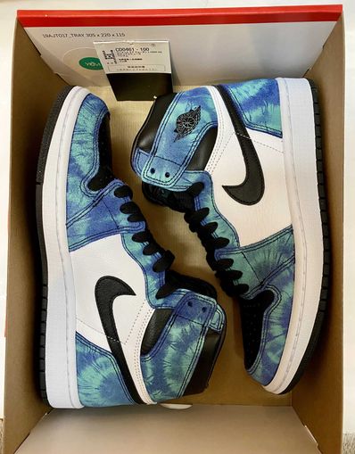 Nike Women's Air Jordan 1 High OG "Tie-Dye"