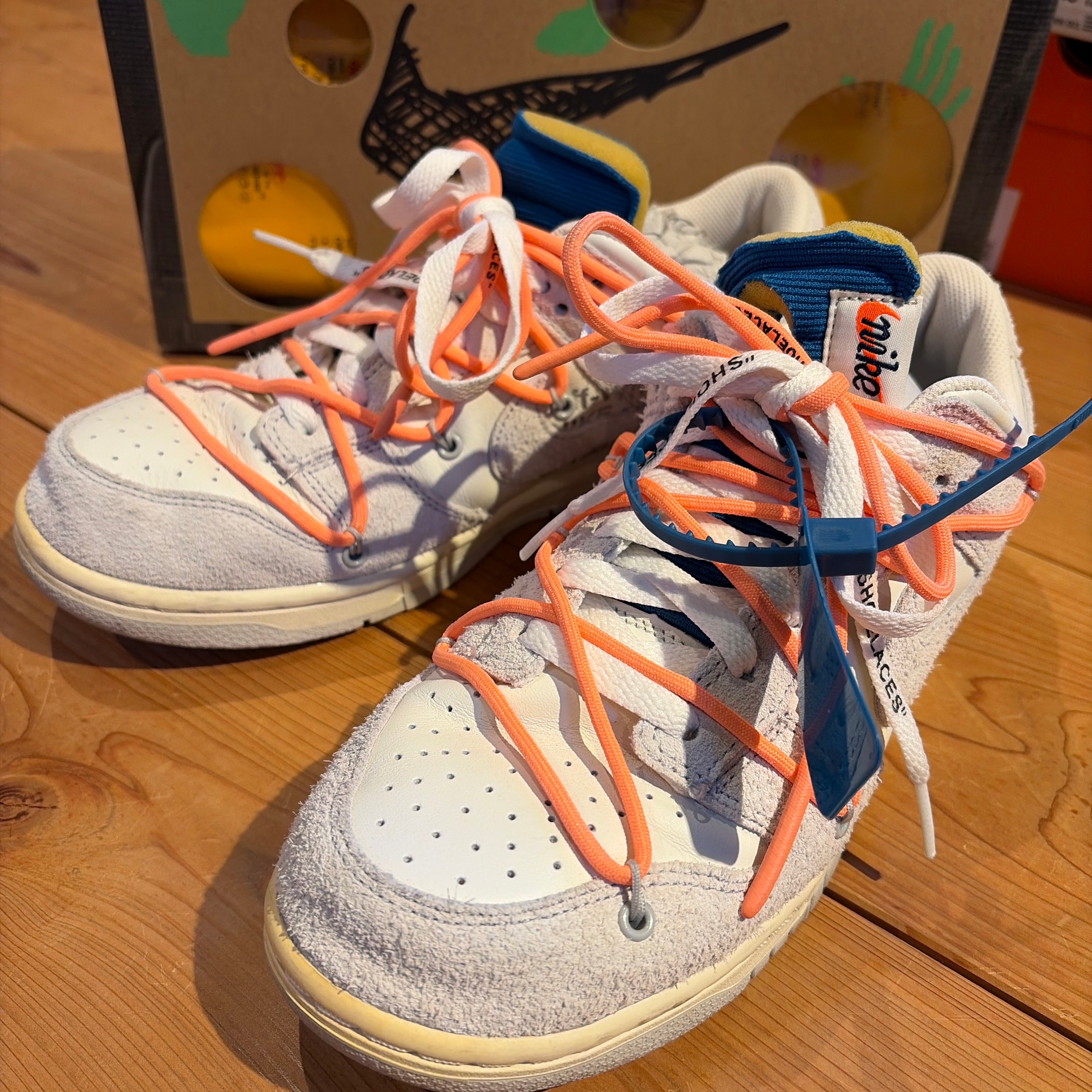 Off-White × Nike Dunk Low 1 of 50 "Lot.19" 