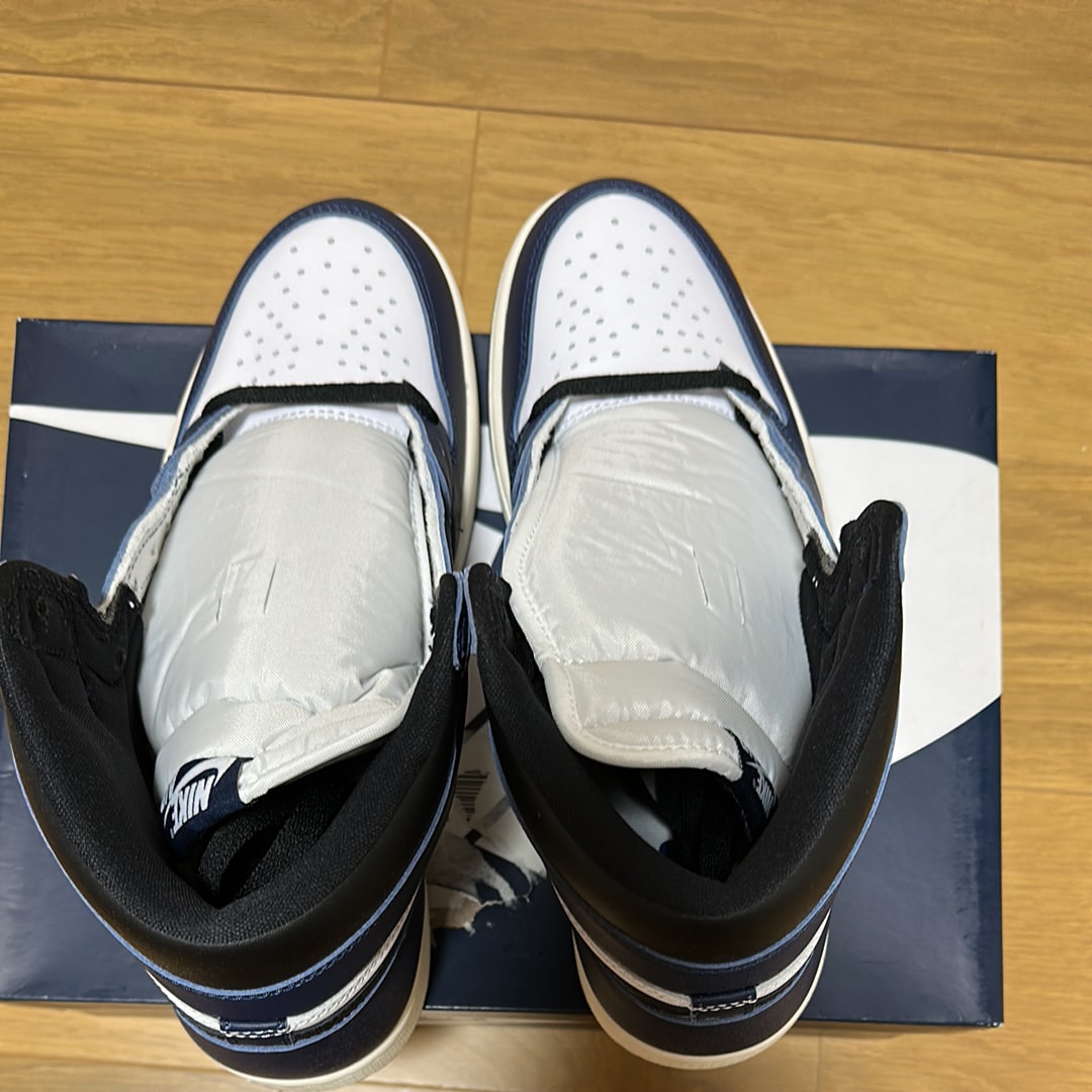 ナイキ エアジョーダン1 レトロ ハイ OG "ミッドナイトネイビー"