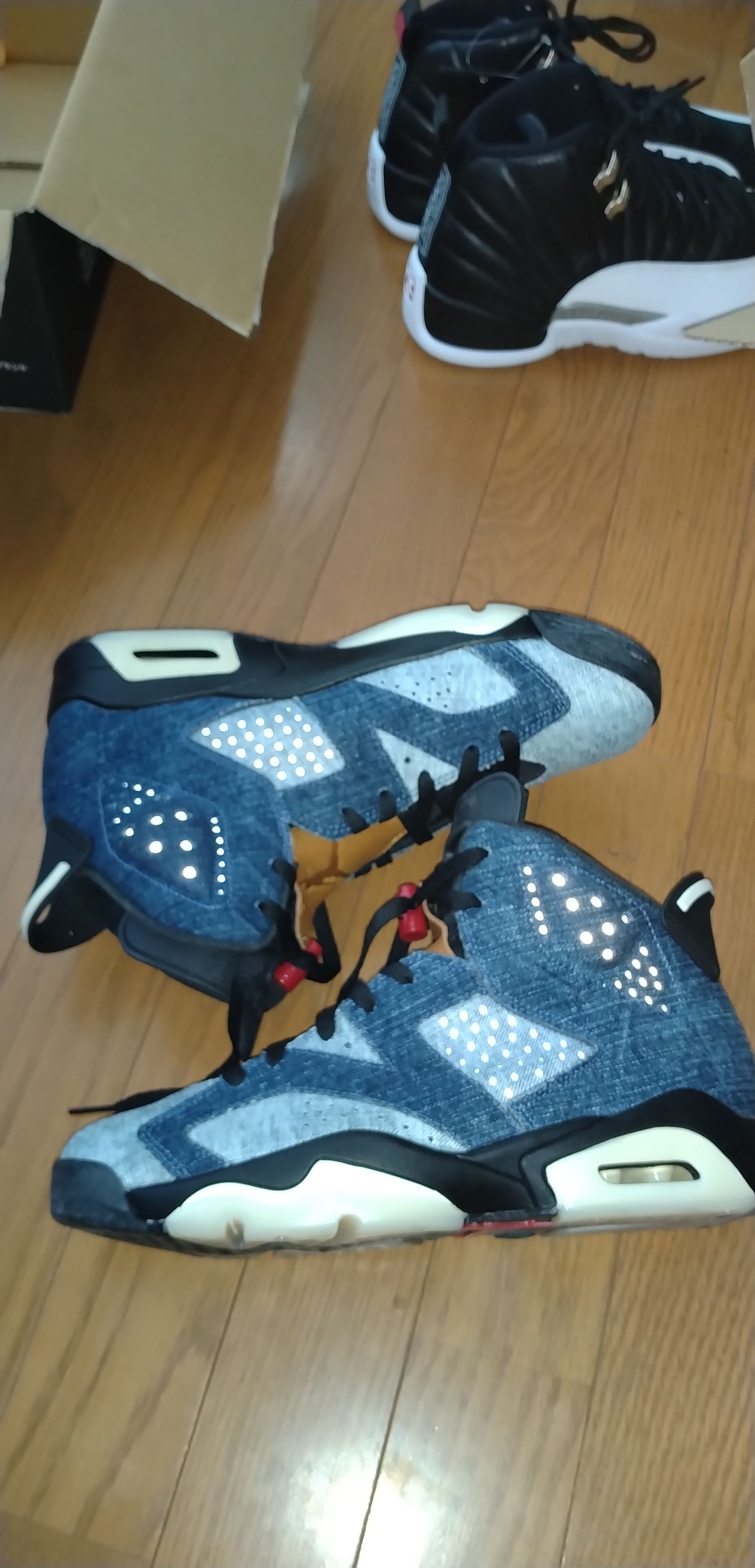 NIKE AIR JORDAN 6 "WASHED DENIM"