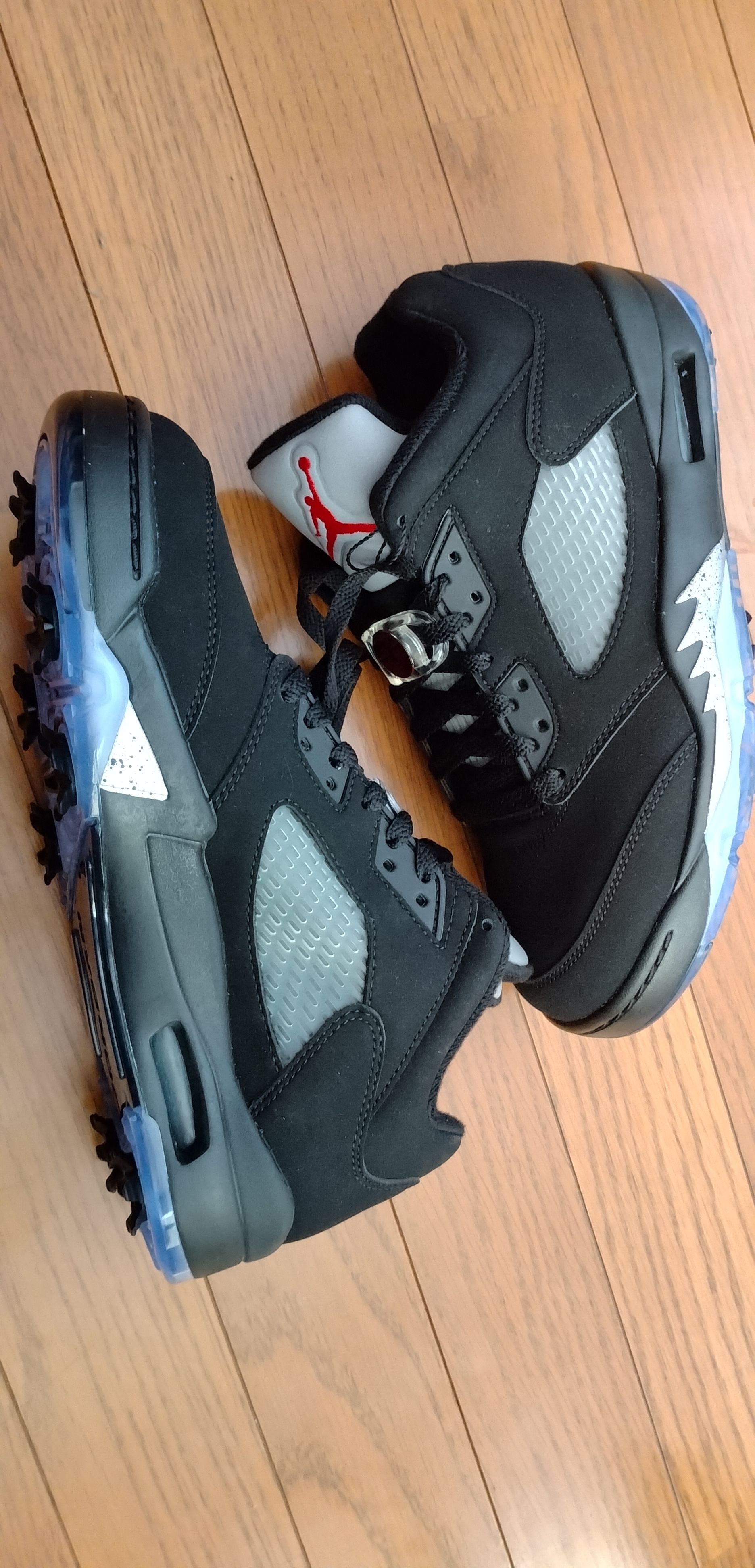 Nike Air Jordan 5 Low Golf "Black Metallic"