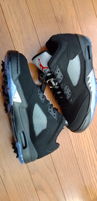 Nike Air Jordan 5 Low Golf "Black Metallic"