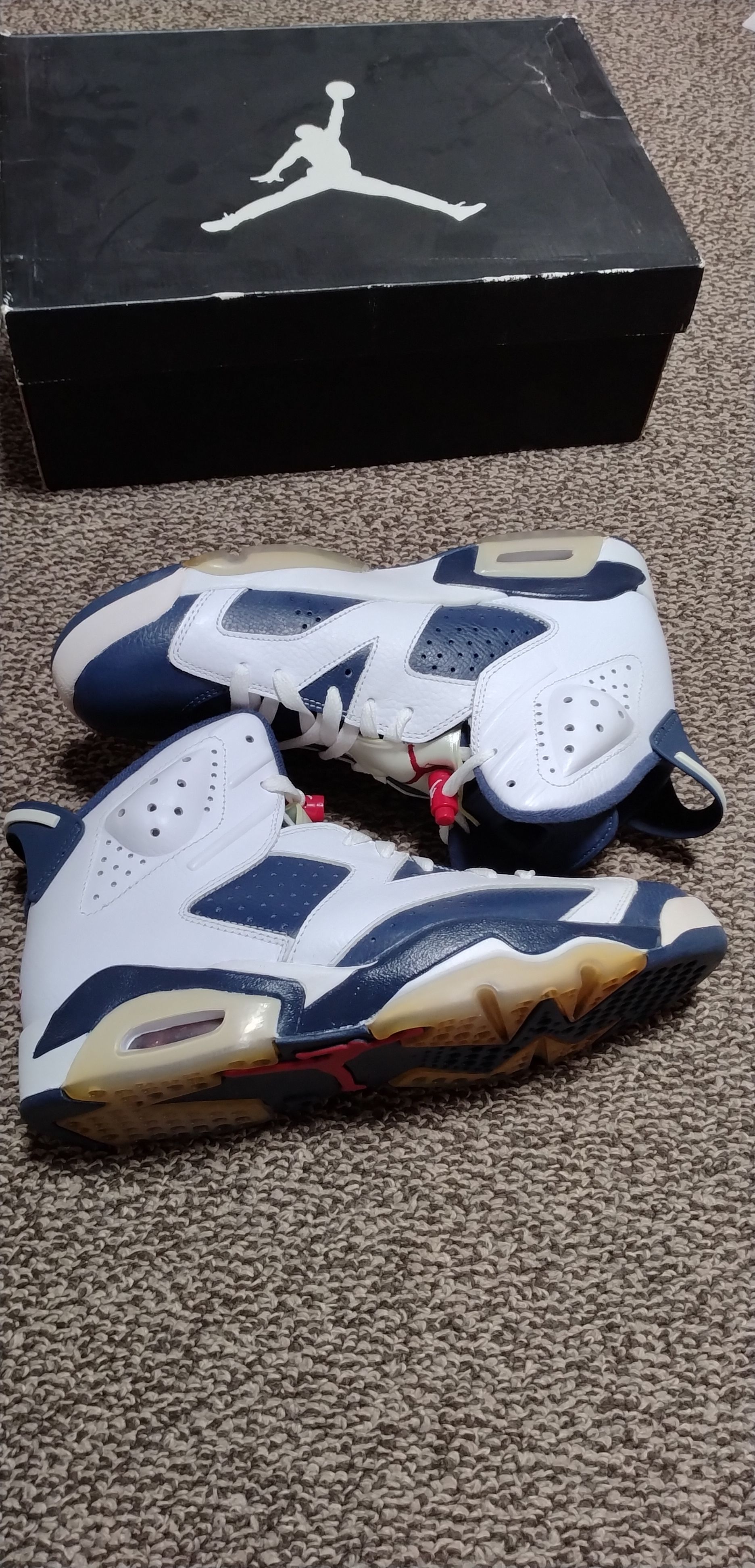 NIKE AIR JORDAN 6 RETRO "OLYMPIC LONDON" (2012)