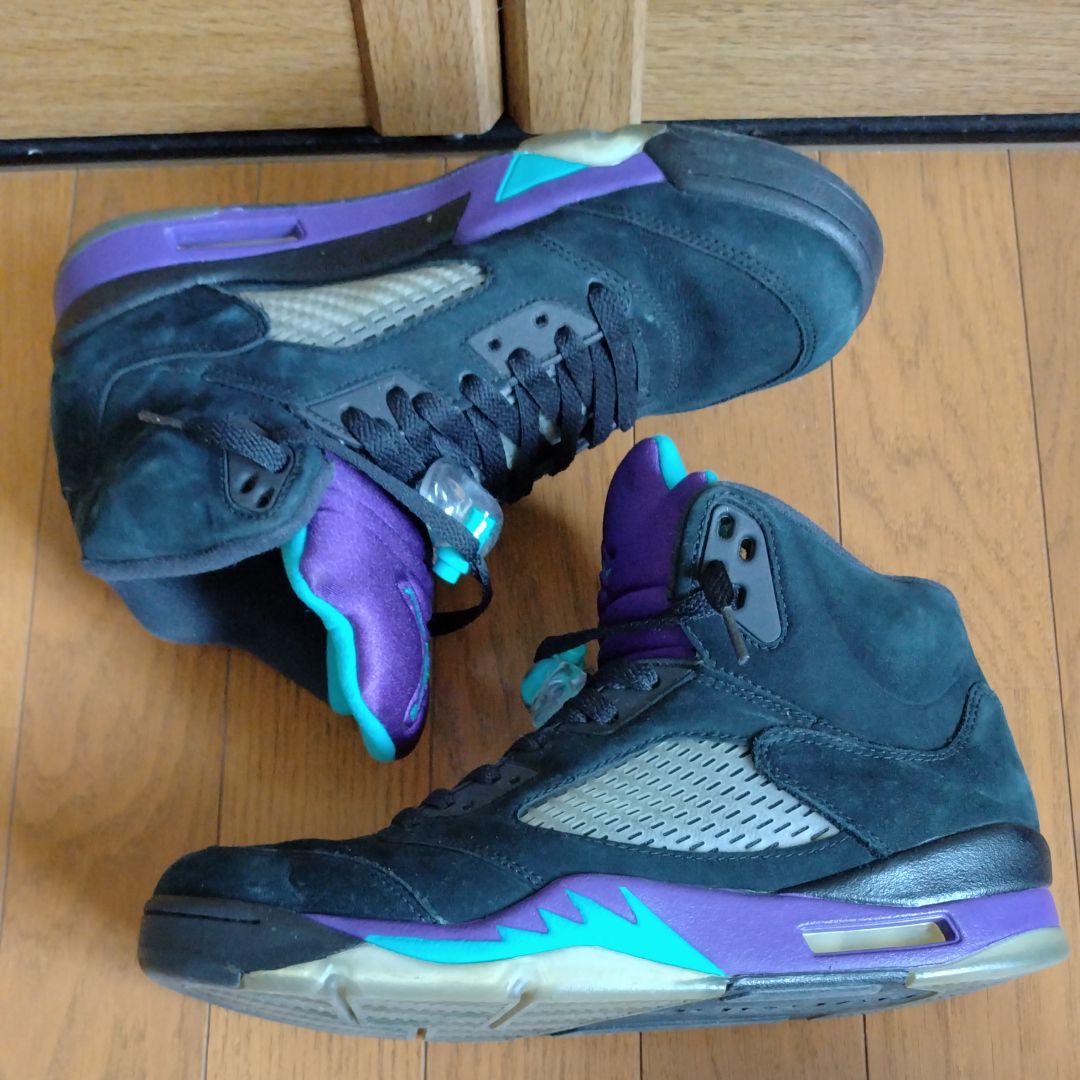 NIKE AIR JORDAN 5 RETRO BLACK GRAPE (2013)
