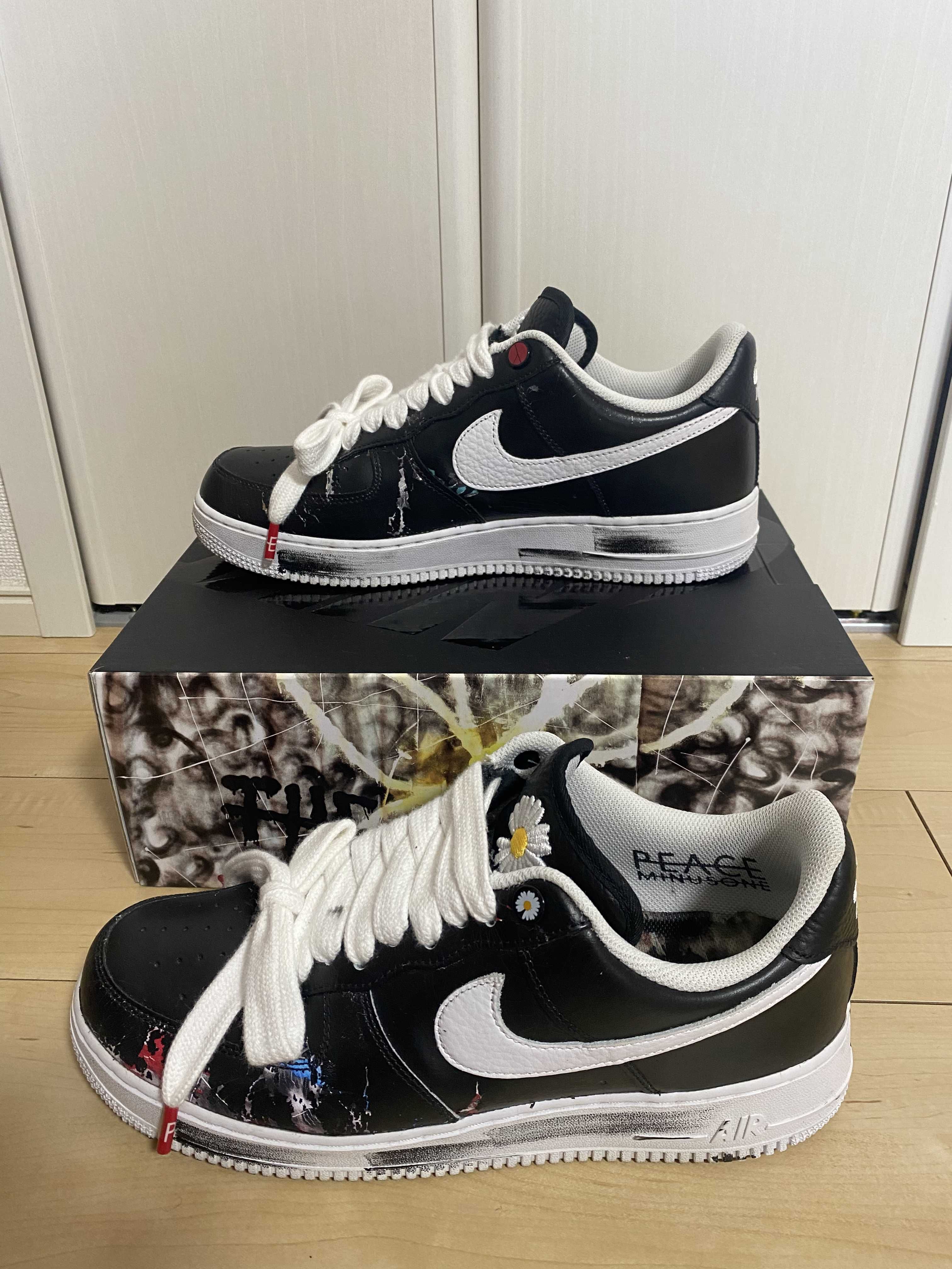 PEACEMINUSONE × Nike Air Force 1 Low Para Noise "Black" / G-DRAGON